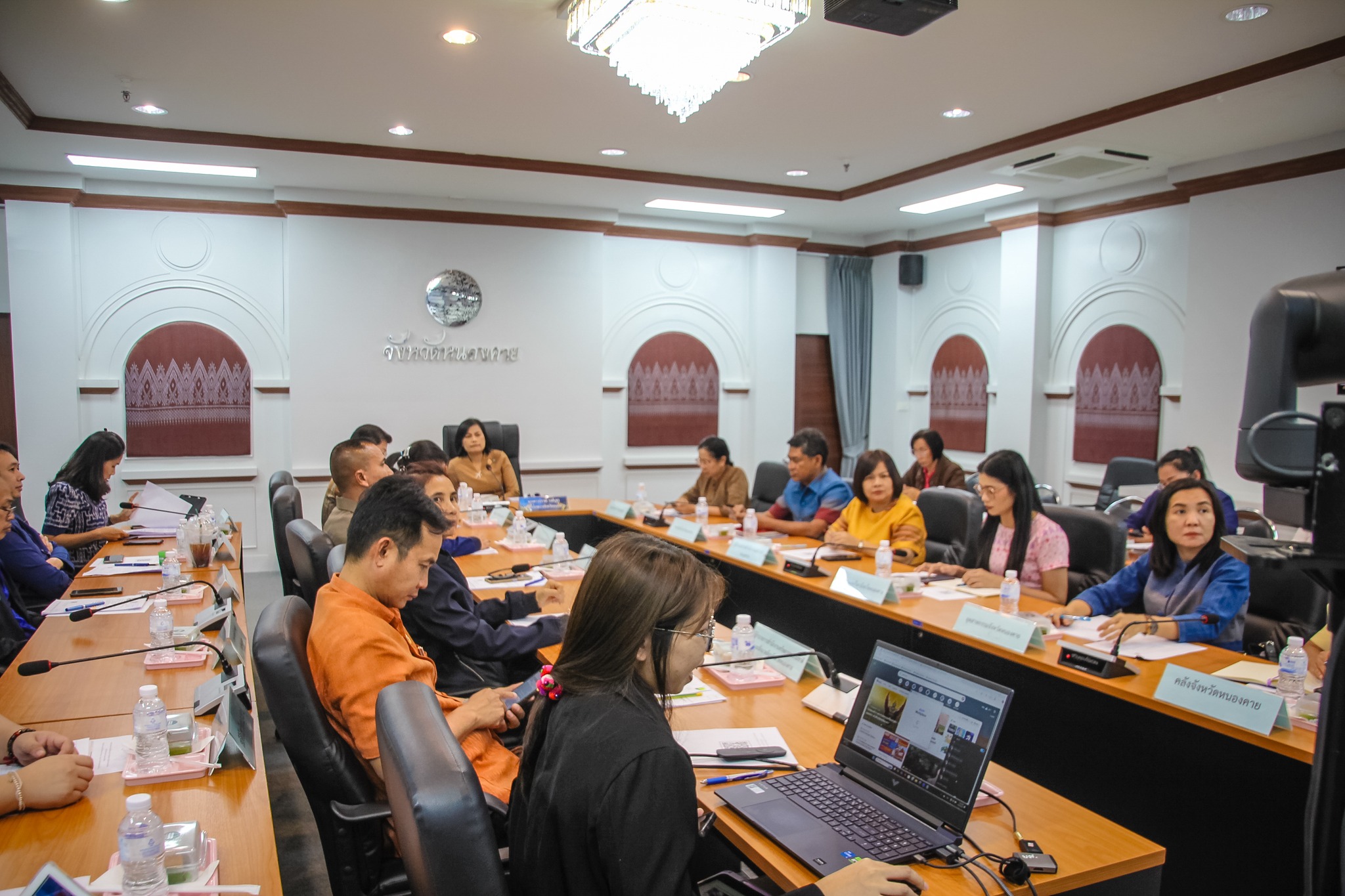 พช.หนองคาย ร่วมการประชุมชี้แจงแนวทางการประเมินผลการปฏิบัติราชการจังหวัด ประจำปีงบประมาณ พ.ศ. 2568 (เพิ่มเติม) ผ่านสื่ออิเล็กทรอนิกส์