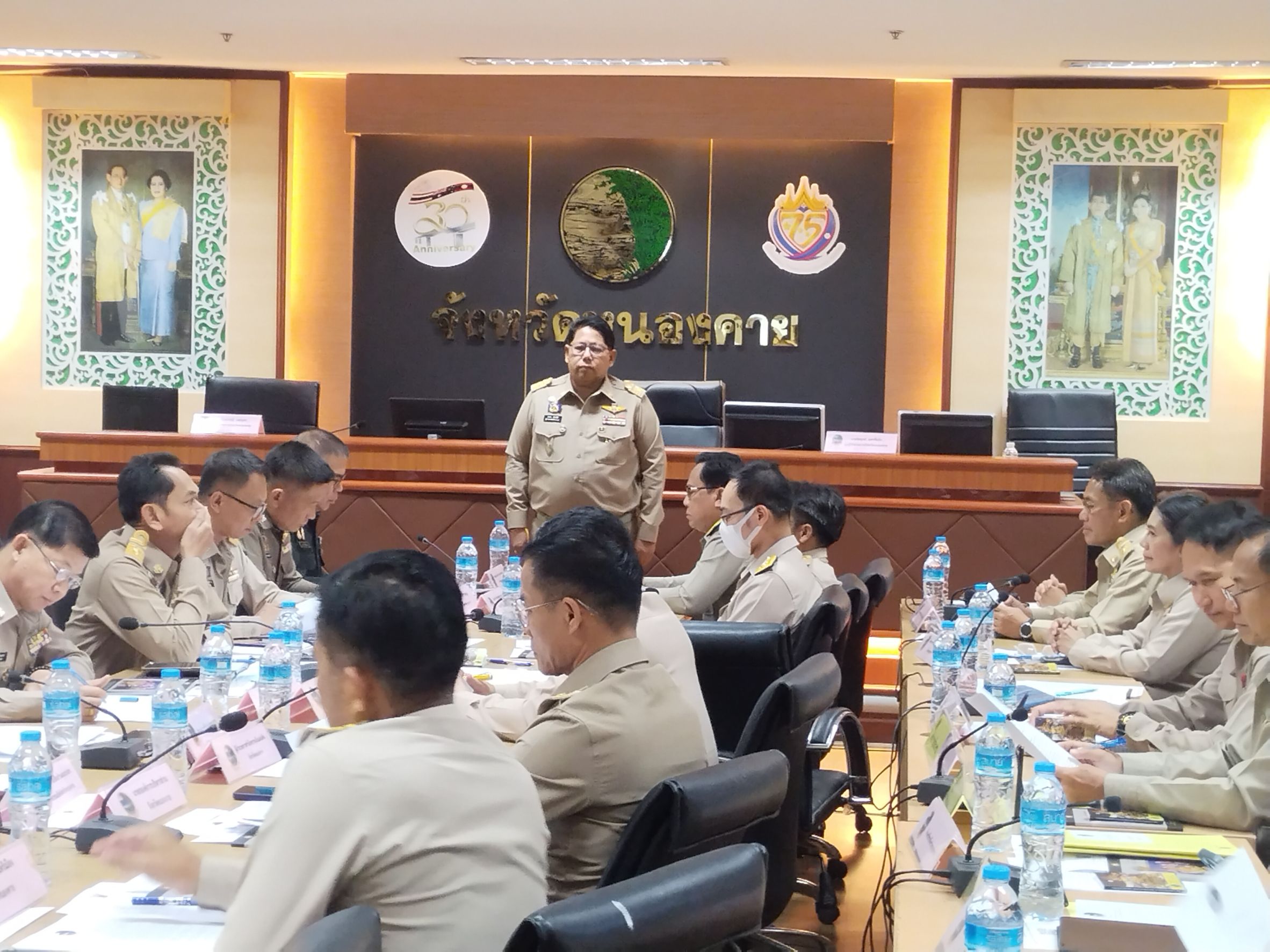 พช.หนองคาย ร่วมการประชุมคณะกรมการจังหวัดและหัวหน้าส่วนราชการประจำจังหวัด ครั้งที่ 2/2568
