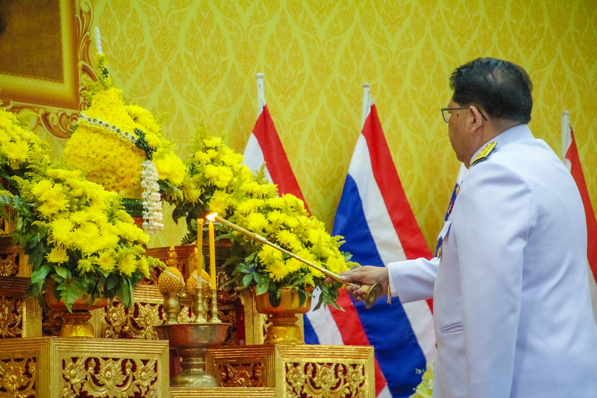 พช.หนองคาย ร่วมพิธีถวายราชสักการะ เนื่องในวันที่ระลึกพระบาทสมเด็จพระพุทธเลิศหล้านภาลัย ประจำปี พ.ศ. 2568