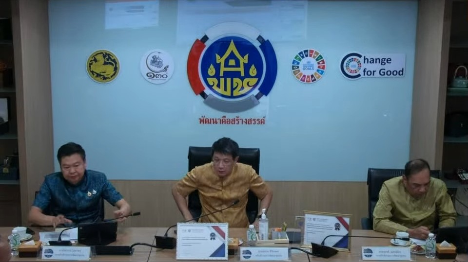 พช.หนองคาย ร่วมการประชุมกรมการพัฒนาชุมชน ครั้งที่ 2/2568 ผ่านระบบวิดีทัศน์ทางไกล (Video Conference)