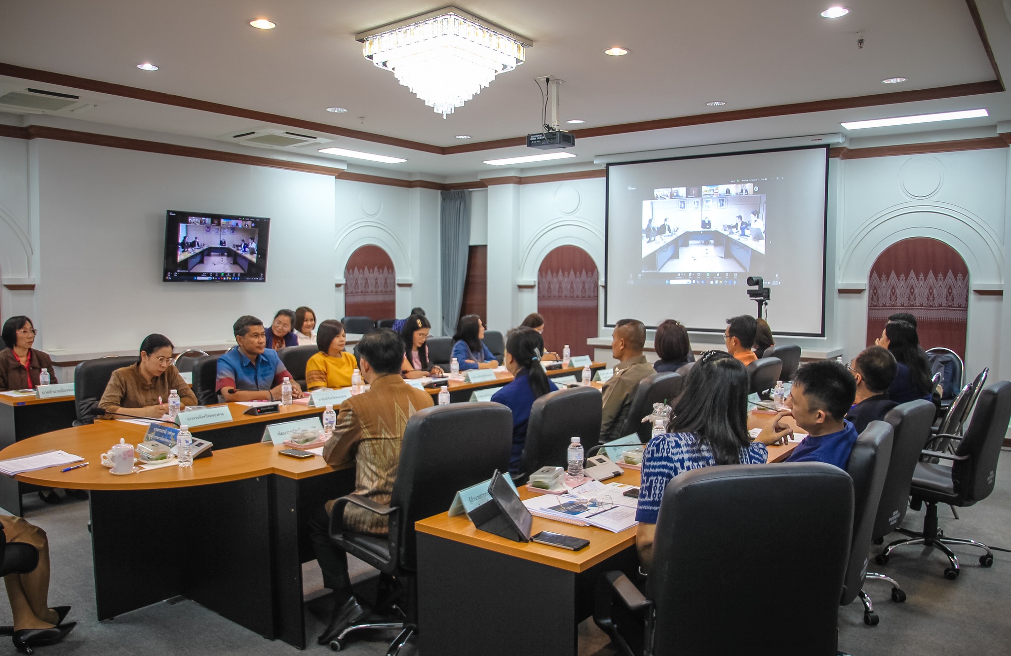 พช.หนองคาย ร่วมการประชุมชี้แจงแนวทางการประเมินผลการปฏิบัติราชการจังหวัด ประจำปีงบประมาณ พ.ศ. 2568 (เพิ่มเติม) ผ่านสื่ออิเล็กทรอนิกส์