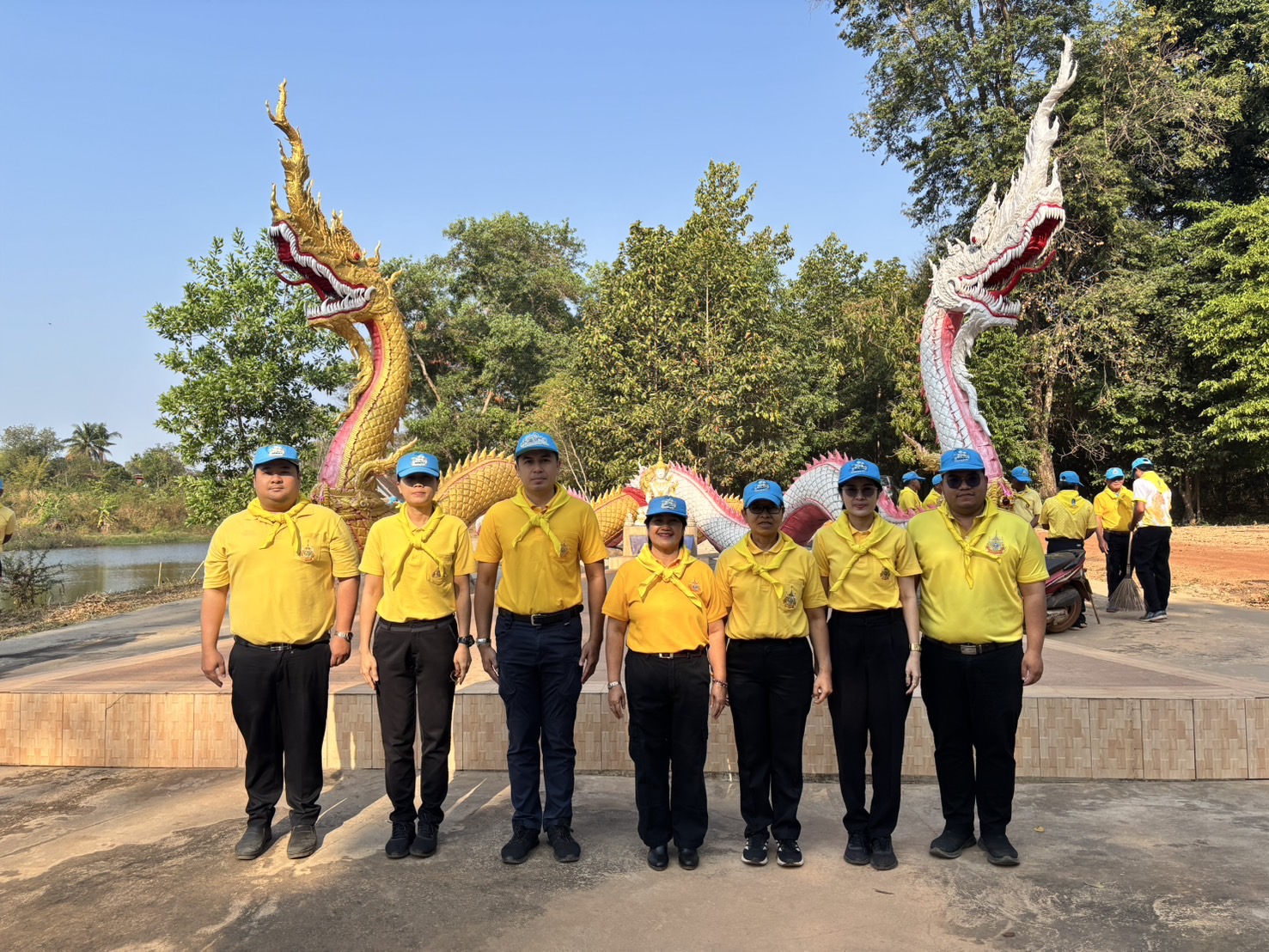 พช.หนองคาย ร่วมกิจกรรมจิตอาสาพัฒนาเนื่องในวันที่ระลึกพระบาทสมเด็จพระพุทธเลิศหล้านภาลัย ประจำปี 2568