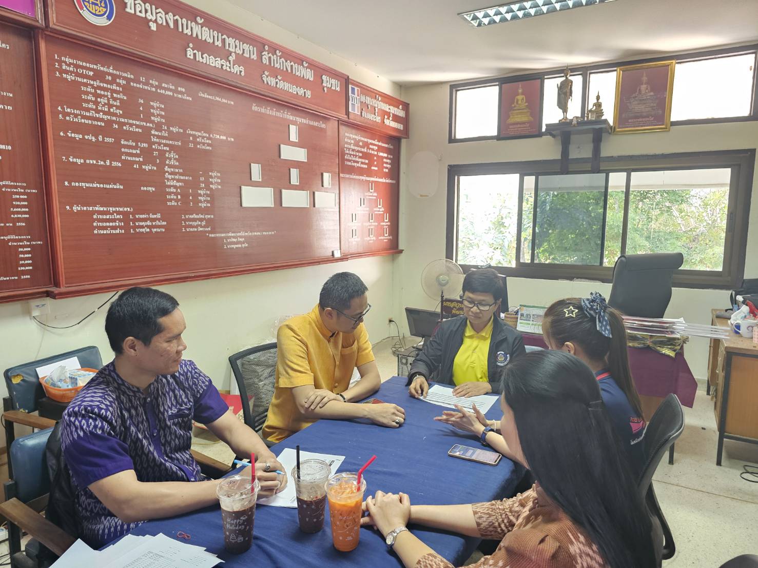 พช.หนองคาย ลงพื้นที่ติดตามและสนับสนุนการบริหารการจัดเก็บข้อมูลความจำเป็นพื้นฐาน (จปฐ.) ปี 2568 อ.สระใคร และอ.เมืองหนองคาย