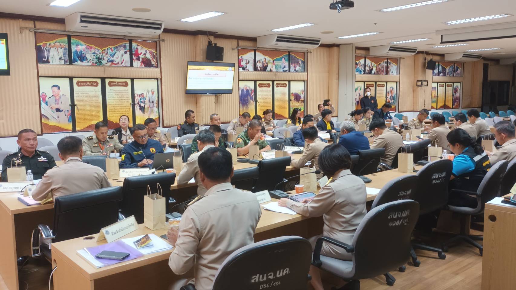 พช.หนองคาย ร่วมประชุมคณะกรรมการศูนย์อำนวยการป้องกันและปราบปรามยาเสพติดจังหวัดหนองคาย (ศอ.ปส.จ.นค.) ครั้งที่ 2/2568