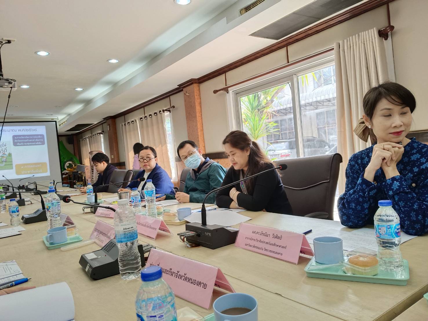 พช.หนองคาย ร่วมการประชุมคัดเลือกชุมชนต้นแบบ “เที่ยวชุมชน ยลวิถี” จังหวัดหนองคาย ประจำปีงบประมาณ พ.ศ. 2568