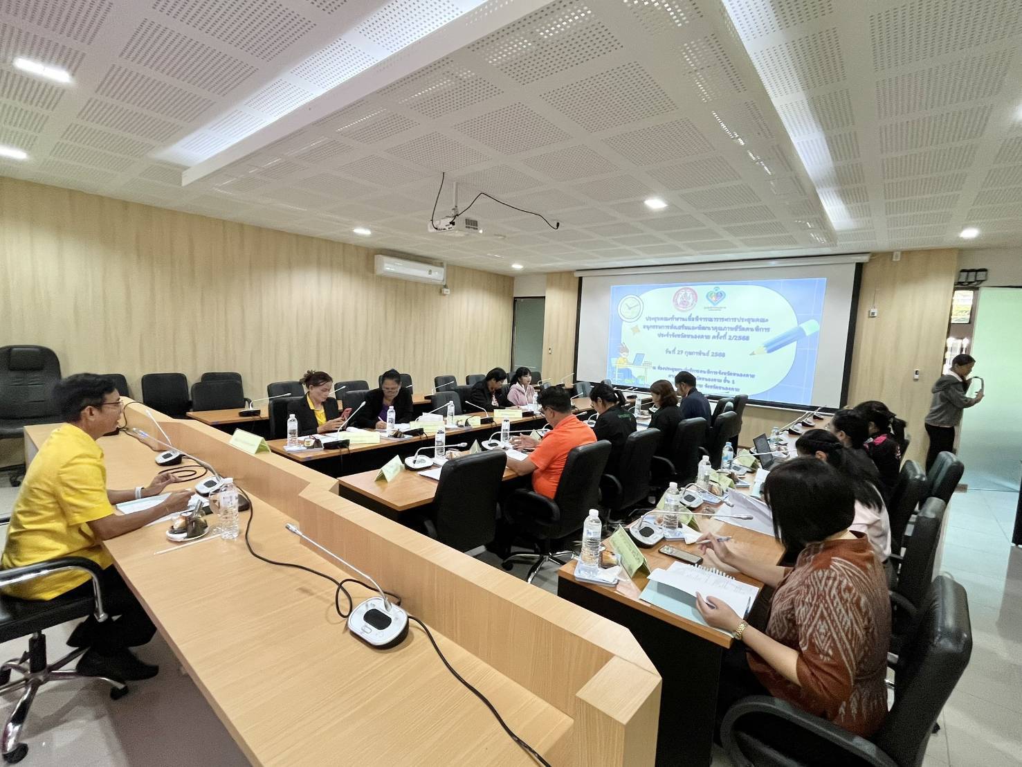 พช.หนองคาย ร่วมประชุมคณะทำงานเพื่อพิจารณาระเบียบวาระ การประชุมคณะอนุกรรมการการส่งเสริมและพัฒนาคุณภาพชีวิต คนพิการประจำจังหวัดหนองคาย ครั้งที่ 2/2568