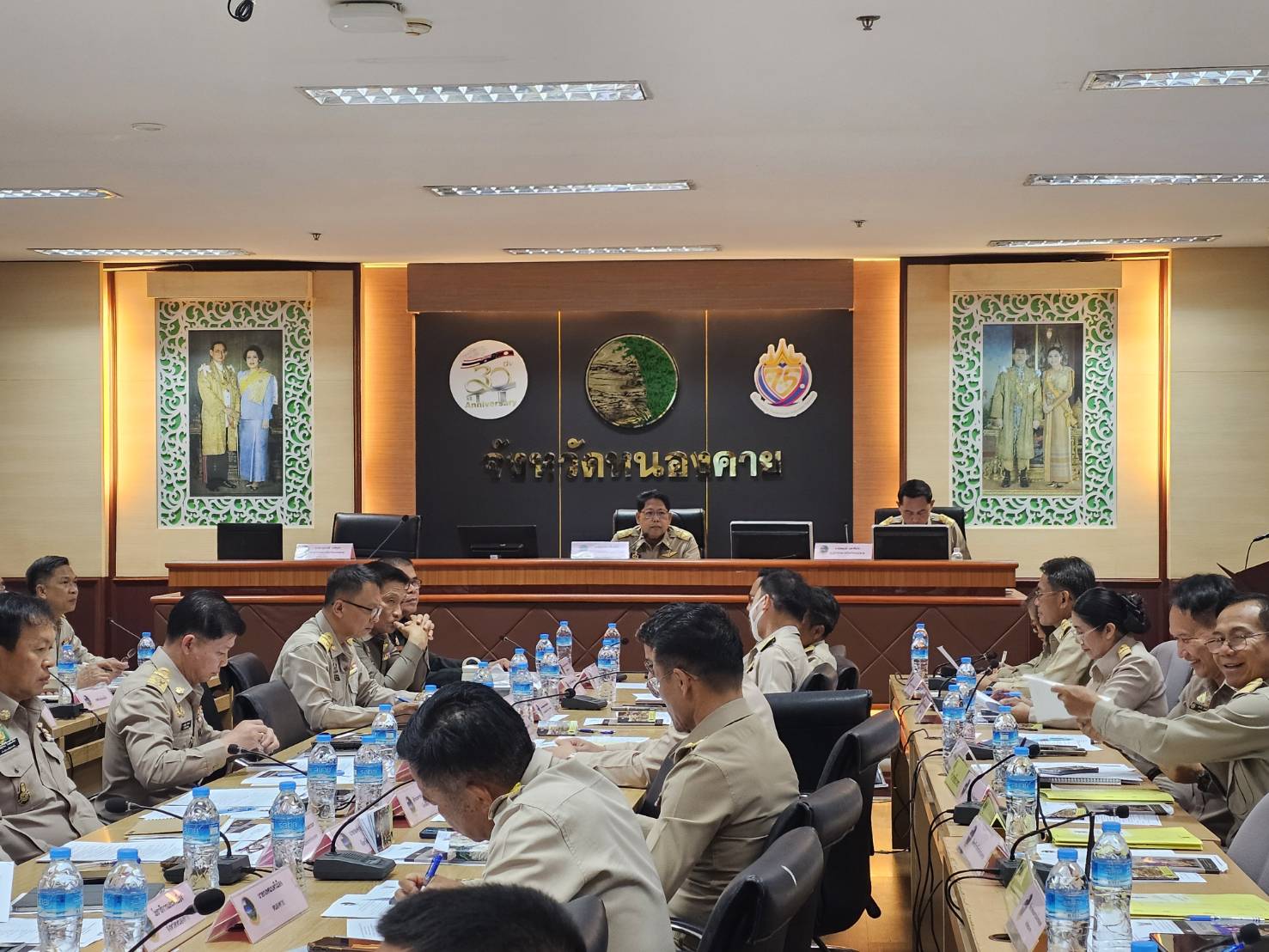 พช.หนองคาย ร่วมการประชุมคณะกรมการจังหวัดและหัวหน้าส่วนราชการประจำจังหวัด ครั้งที่ 2/2568