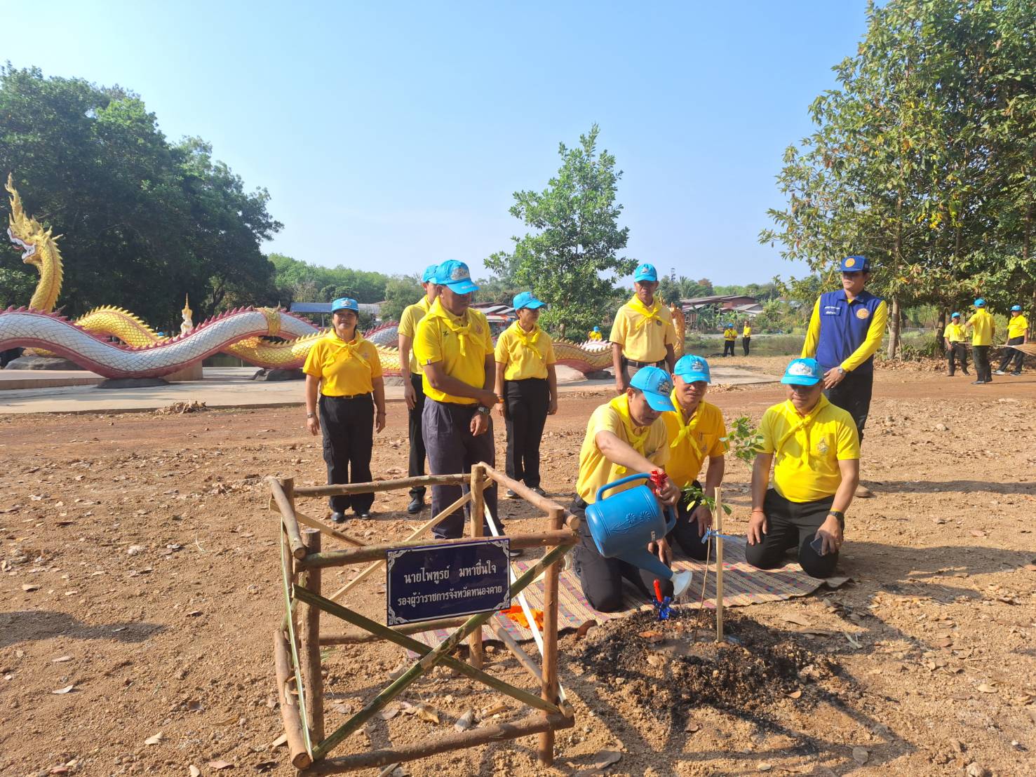 พช.หนองคาย ร่วมกิจกรรมจิตอาสาพัฒนาเนื่องในวันที่ระลึกพระบาทสมเด็จพระพุทธเลิศหล้านภาลัย ประจำปี 2568