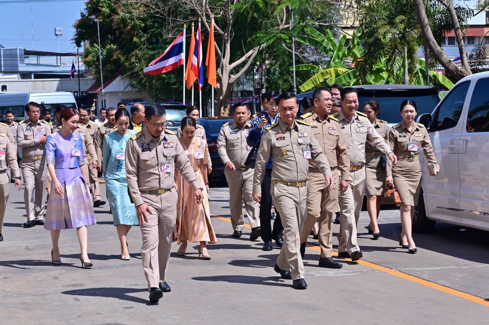 จังหวัดหนองคาย ร่วมเตรียมการรับเสด็จสมเด็จพระเจ้าลูกเธอ เจ้าฟ้าสิริวัณณวรี นารีรัตนราชกัญญา ณ มหาวิทยาลัยราชภัฏอุดรธานี