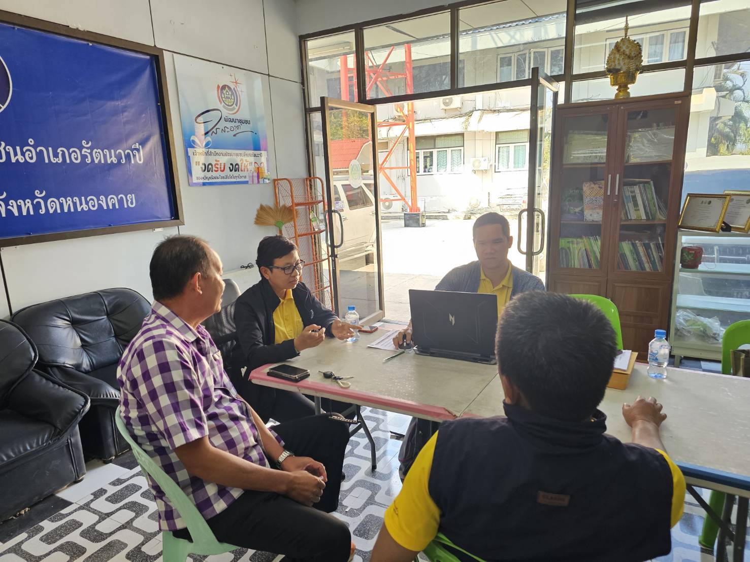 พช.หนองคาย ลงพื้นที่ติดตามและสนับสนุนการบริหารการจัดเก็บข้อมูลความจำเป็นพื้นฐาน (จปฐ.) ปี 2568 อ.รัตนวาปี อ.เฝ้าไร่ และอ.โพนพิสัย