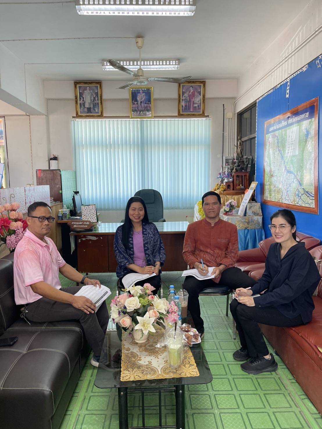 พช.หนองคาย ลงพื้นที่ติดตามและสนับสนุนการบริหารการจัดเก็บข้อมูลความจำเป็นพื้นฐาน (จปฐ.) ปี 2568 อ.สังคม และอ.ศรีเชียงใหม่