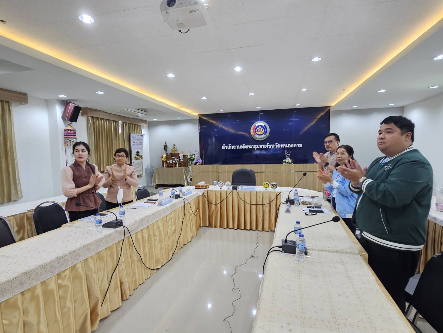 พช.หนองคาย ร่วมการประชุมกรมการพัฒนาชุมชน ครั้งที่ 2/2568 ผ่านระบบวิดีทัศน์ทางไกล (Video Conference)