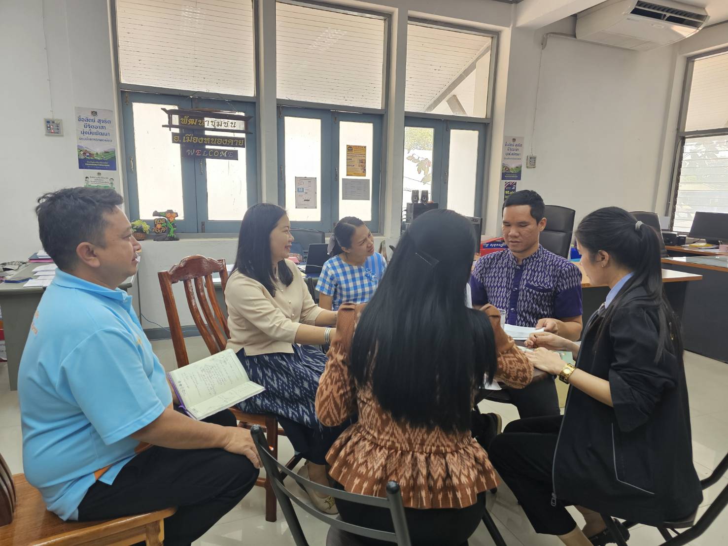 พช.หนองคาย ลงพื้นที่ติดตามและสนับสนุนการบริหารการจัดเก็บข้อมูลความจำเป็นพื้นฐาน (จปฐ.) ปี 2568 อ.สระใคร และอ.เมืองหนองคาย