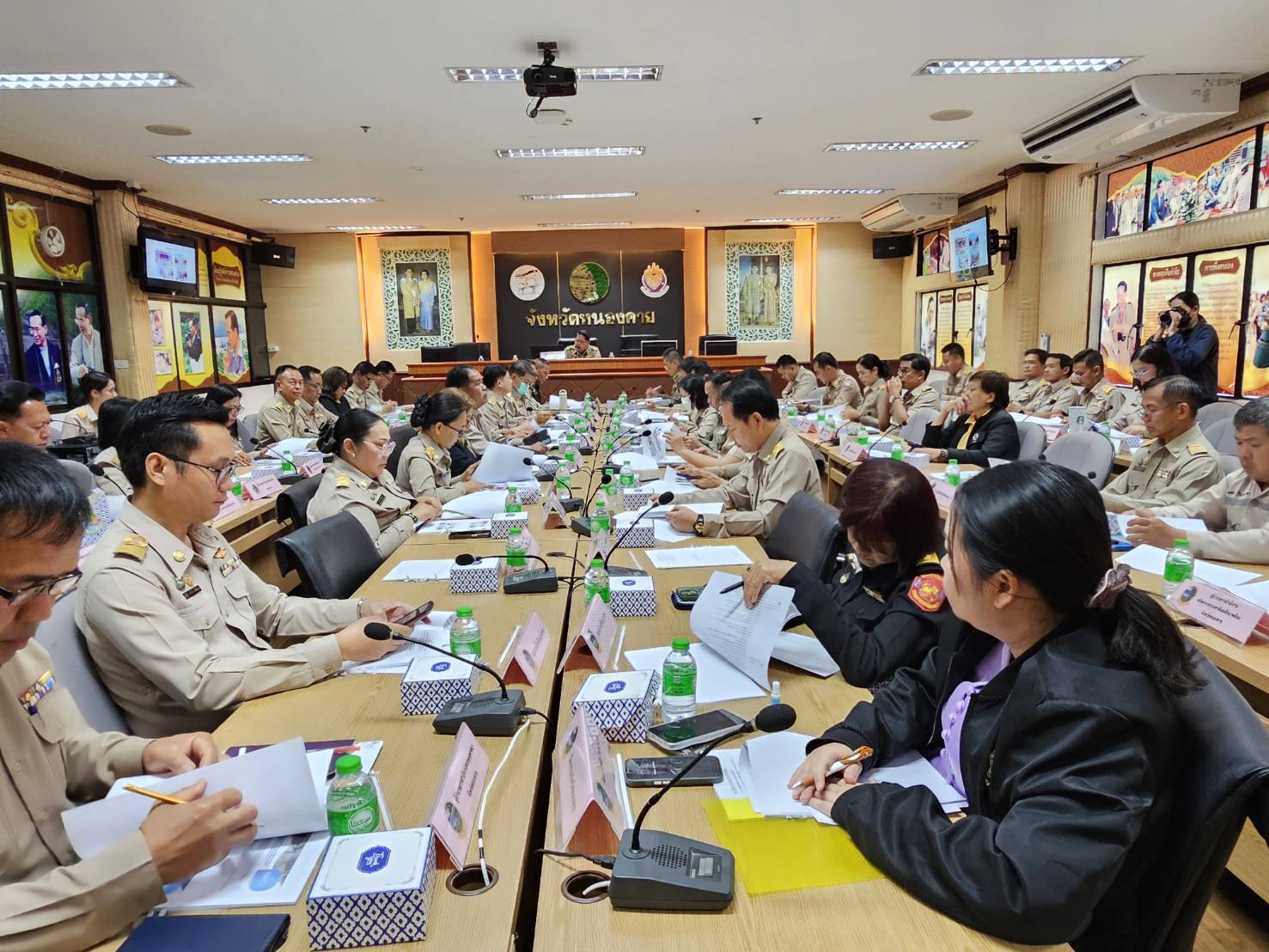 พช.หนองคาย ร่วมประชุมเตรียมความพร้อมรับเสด็จฯ สมเด็จพระกนิษฐาธิราชเจ้า กรมสมเด็จพระเทพรัตนราชสุดาฯ สยามบรมราชกุมารี เสด็จพระราชดำเนินทรงเปิดอาคารห้องสมุดประชาชน “เฉลิมราชกุมารี” จังหวัดหนองคาย