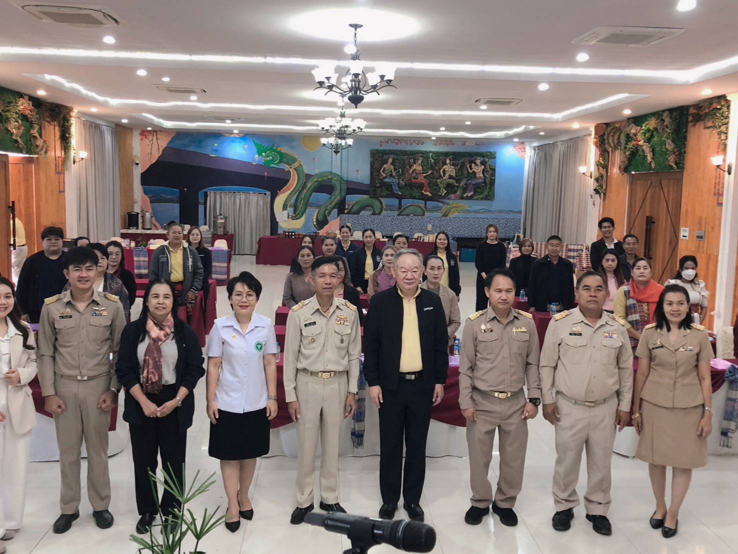 พช.หนองคาย ร่วมพิธีเปิดการฝึกอบรมเชิงปฏิบัติการ ภายใต้โครงการปั้นนักธุรกิจอุตสาหกรรมคู่ชุมชน (MIND STAR) ประจำปีงบประมาณ พ.ศ. 2568