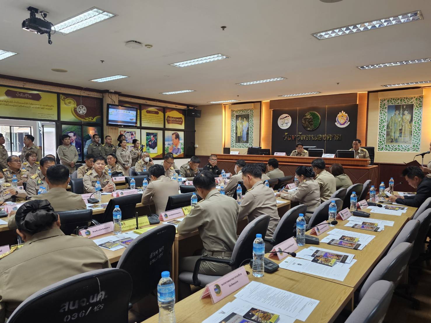 พช.หนองคาย ร่วมการประชุมคณะกรมการจังหวัดและหัวหน้าส่วนราชการประจำจังหวัด ครั้งที่ 2/2568