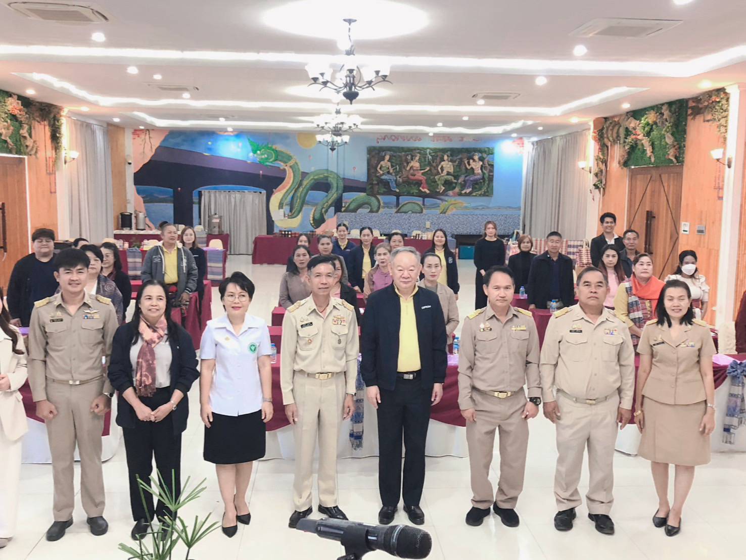 พช.หนองคาย ร่วมพิธีเปิดการฝึกอบรมเชิงปฏิบัติการ ภายใต้โครงการปั้นนักธุรกิจอุตสาหกรรมคู่ชุมชน (MIND STAR) ประจำปีงบประมาณ พ.ศ. 2568