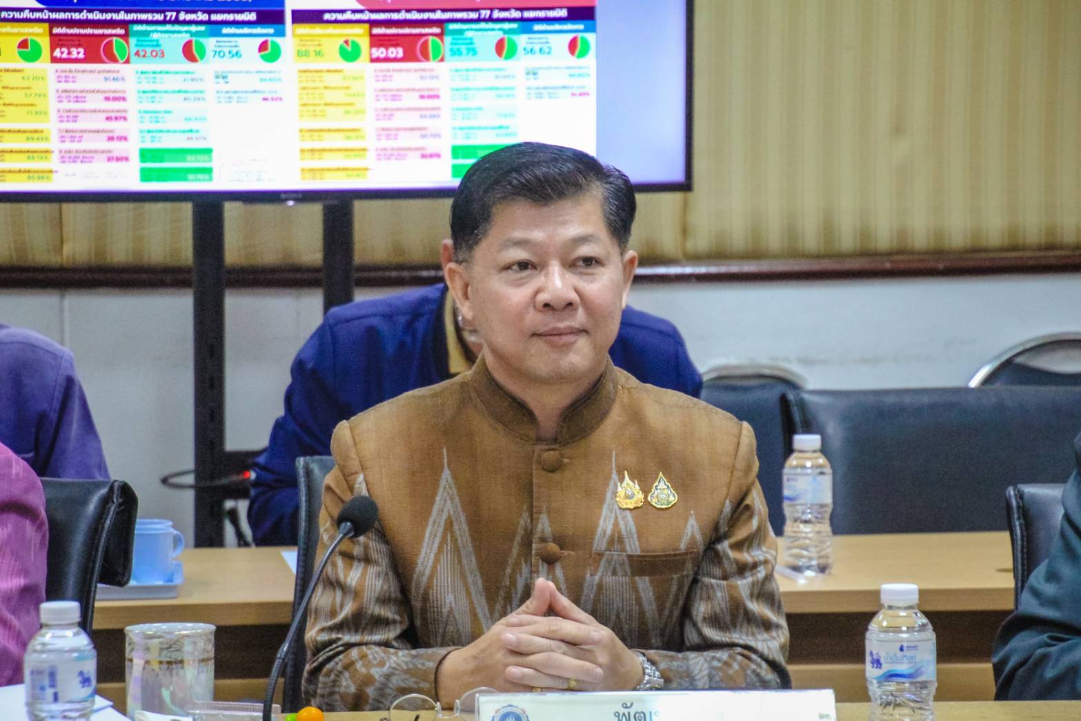 พช.หนองคาย ร่วมประชุมศูนย์ปฏิบัติการติดตามเร่งรัดการบำบัดรักษา ฟื้นฟูสภาพทางสังคม ป้องกัน และปราบปรามยาเสพติด ครั้งที่ 3/2568