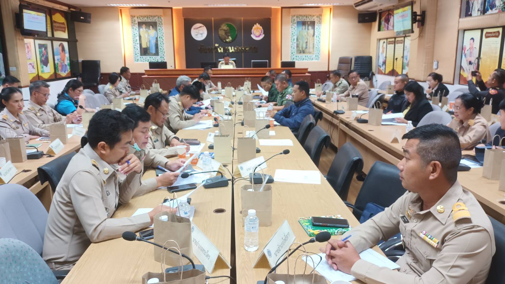 พช.หนองคาย ร่วมประชุมคณะกรรมการศูนย์อำนวยการป้องกันและปราบปรามยาเสพติดจังหวัดหนองคาย (ศอ.ปส.จ.นค.) ครั้งที่ 2/2568