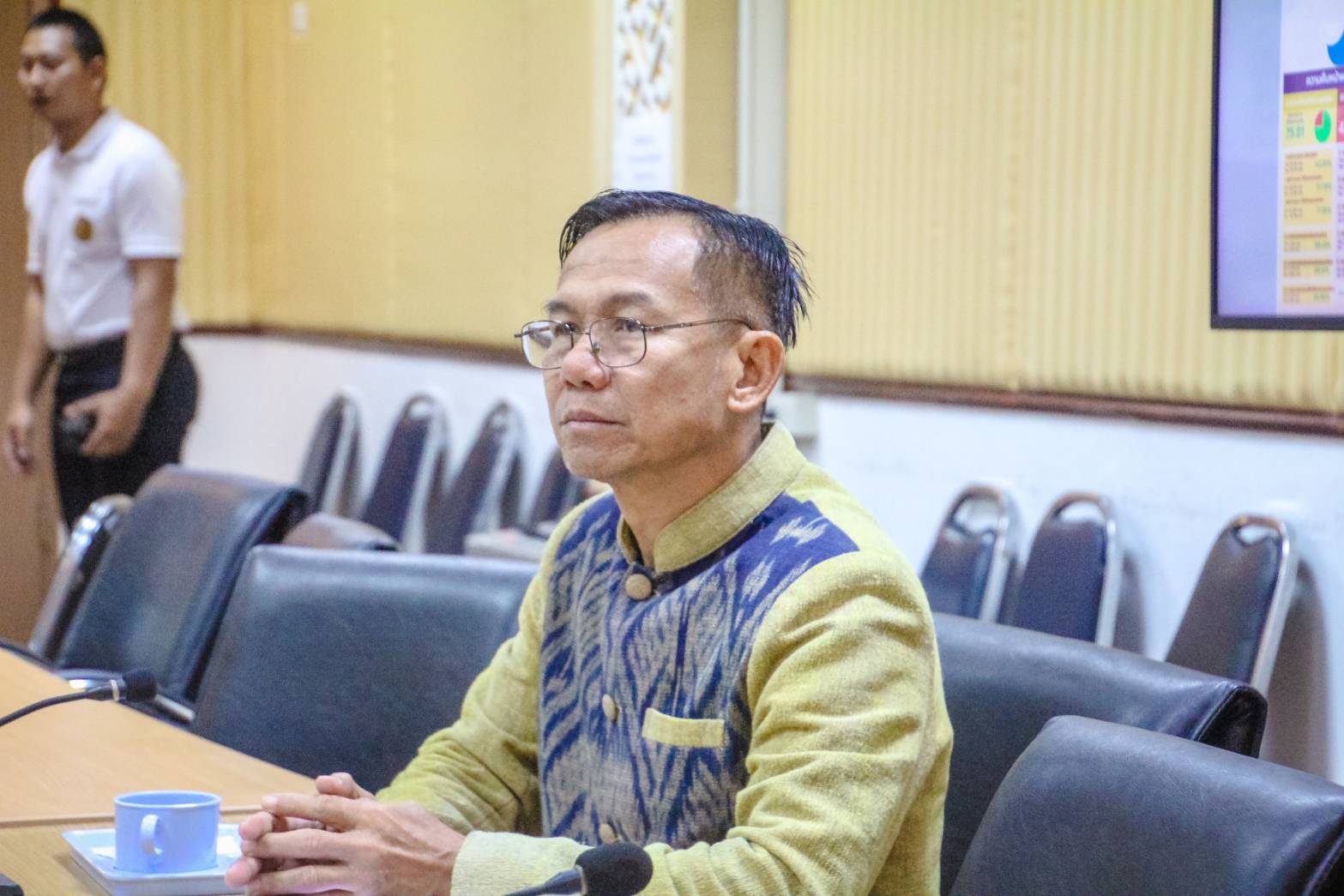 พช.หนองคาย ร่วมประชุมศูนย์ปฏิบัติการติดตามเร่งรัดการบำบัดรักษา ฟื้นฟูสภาพทางสังคม ป้องกัน และปราบปรามยาเสพติด ครั้งที่ 3/2568