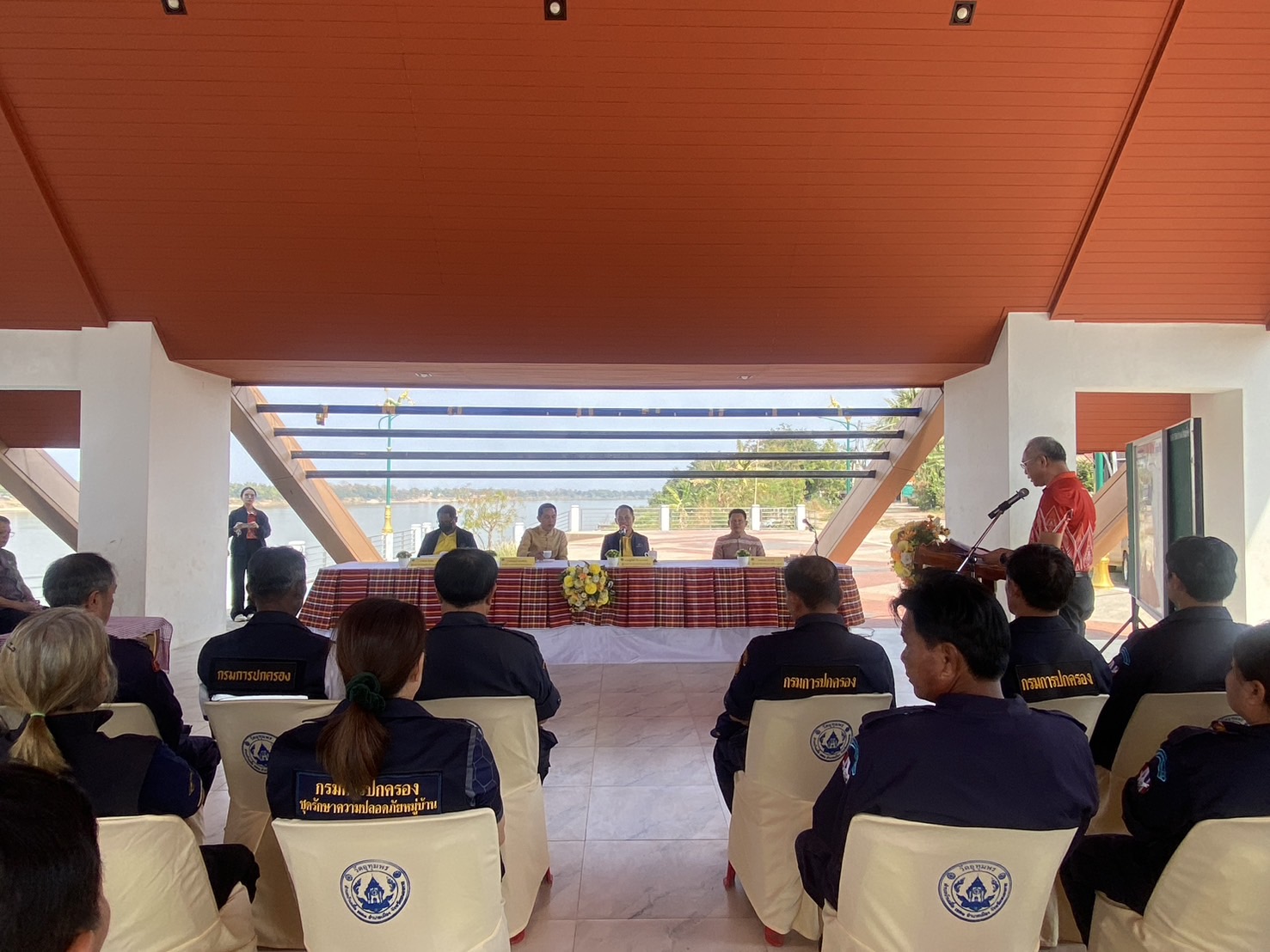 ผู้ตรวจ พช. (นายสุรพล แก้วอินธิ) และพจ.หนองคาย ร่วมการประชุมการตรวจราชการของผู้ตรวจราชการกระทรวงมหาดไทย (นายณัฐวัสส์ วิริยานภาภรณ์)