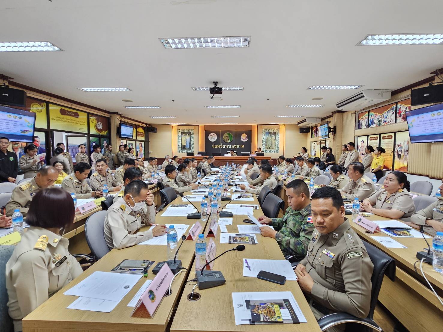 พช.หนองคาย ร่วมการประชุมคณะกรมการจังหวัดและหัวหน้าส่วนราชการประจำจังหวัด ครั้งที่ 2/2568