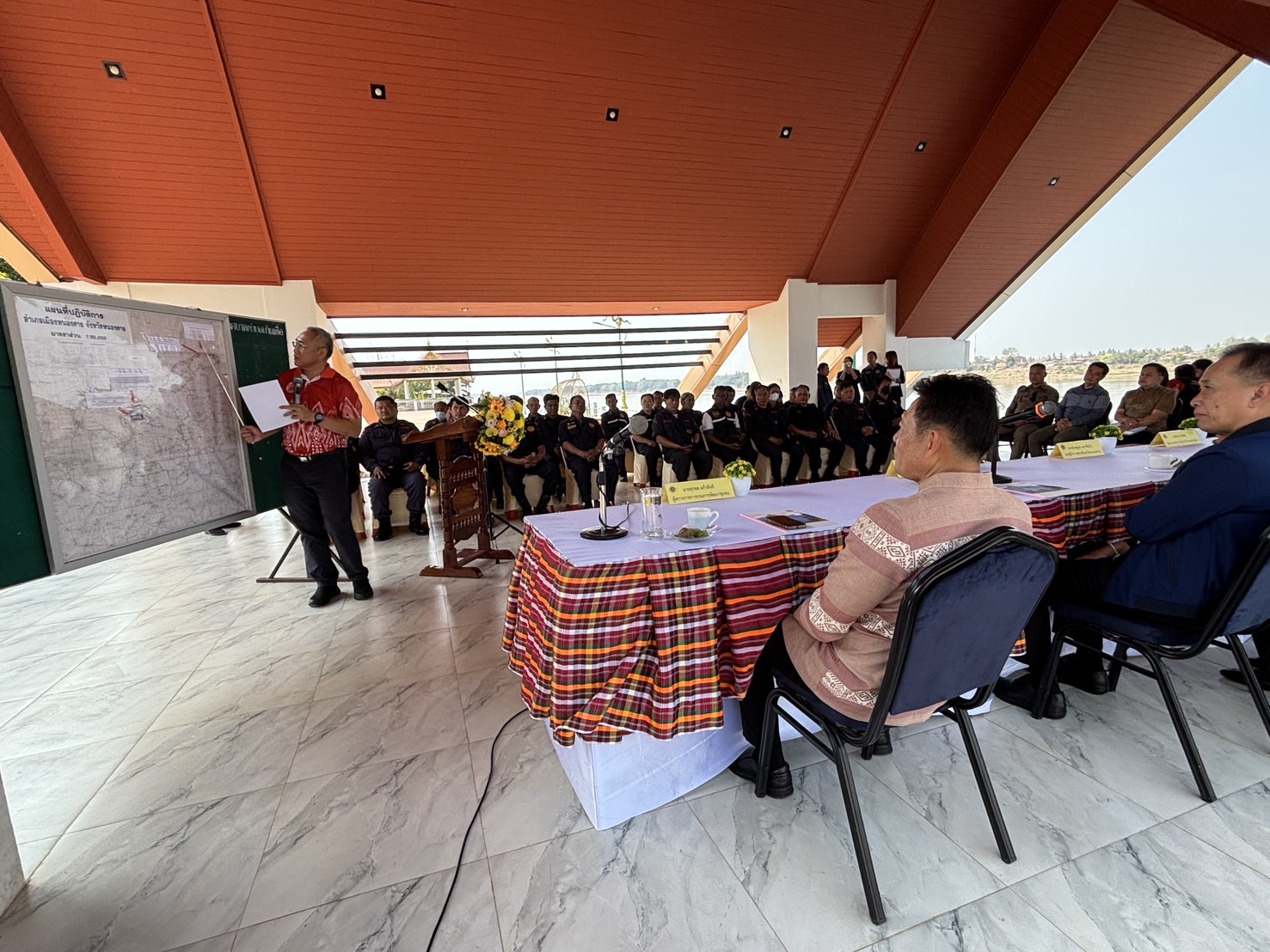 ผู้ตรวจ พช. (นายสุรพล แก้วอินธิ) และพจ.หนองคาย ร่วมการประชุมการตรวจราชการของผู้ตรวจราชการกระทรวงมหาดไทย (นายณัฐวัสส์ วิริยานภาภรณ์)