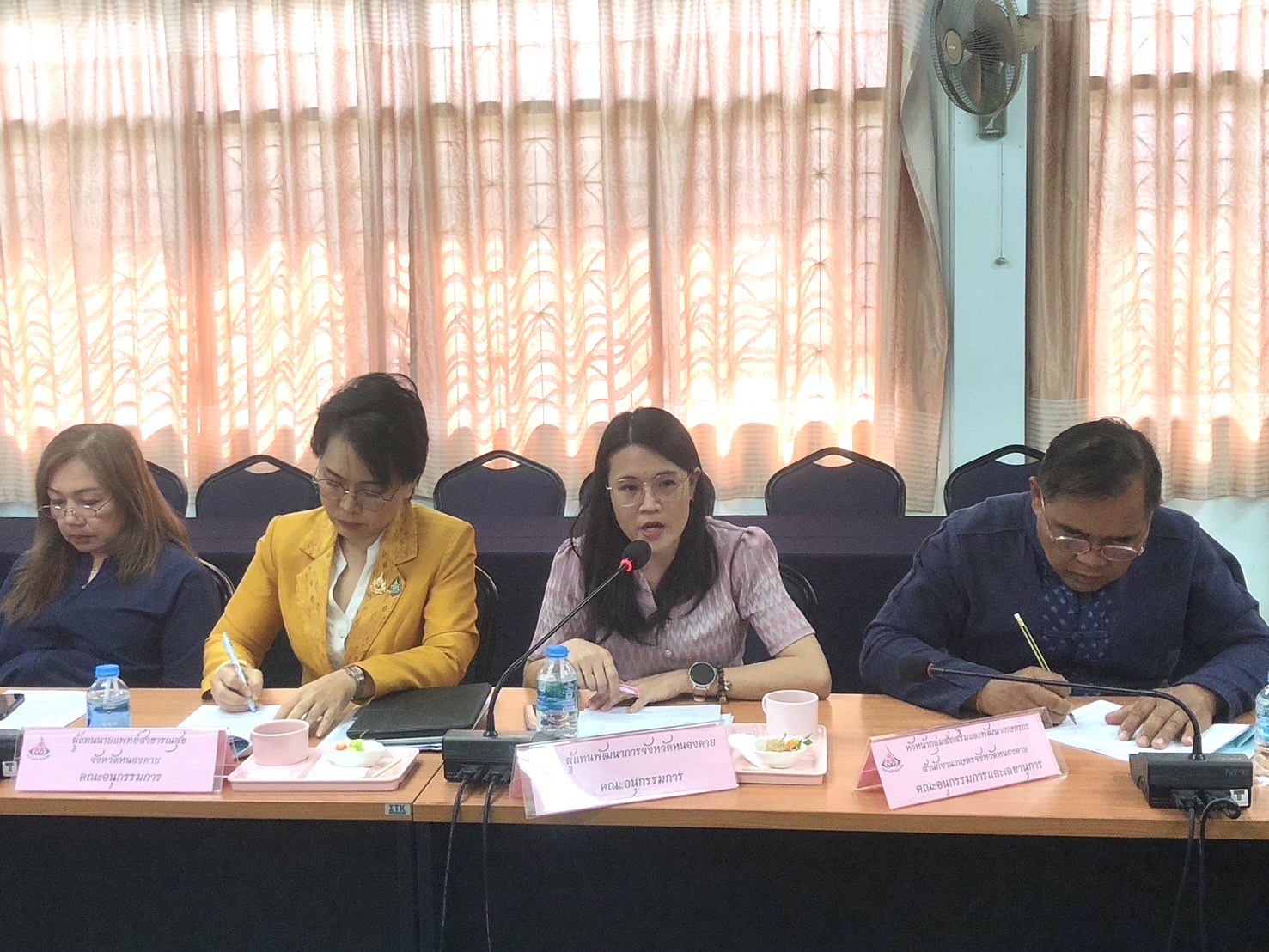 พช.หนองคาย ร่วมประชุมคณะอนุกรรมการส่งเสริมวิสาหกิจชุมชนจังหวัดหนองคาย ครั้งที่ 1 ประจำปี 2568