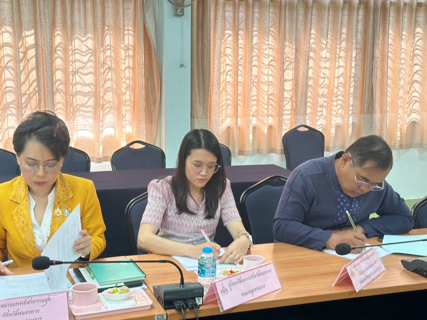 พช.หนองคาย ร่วมประชุมคณะอนุกรรมการส่งเสริมวิสาหกิจชุมชนจังหวัดหนองคาย ครั้งที่ 1 ประจำปี 2568