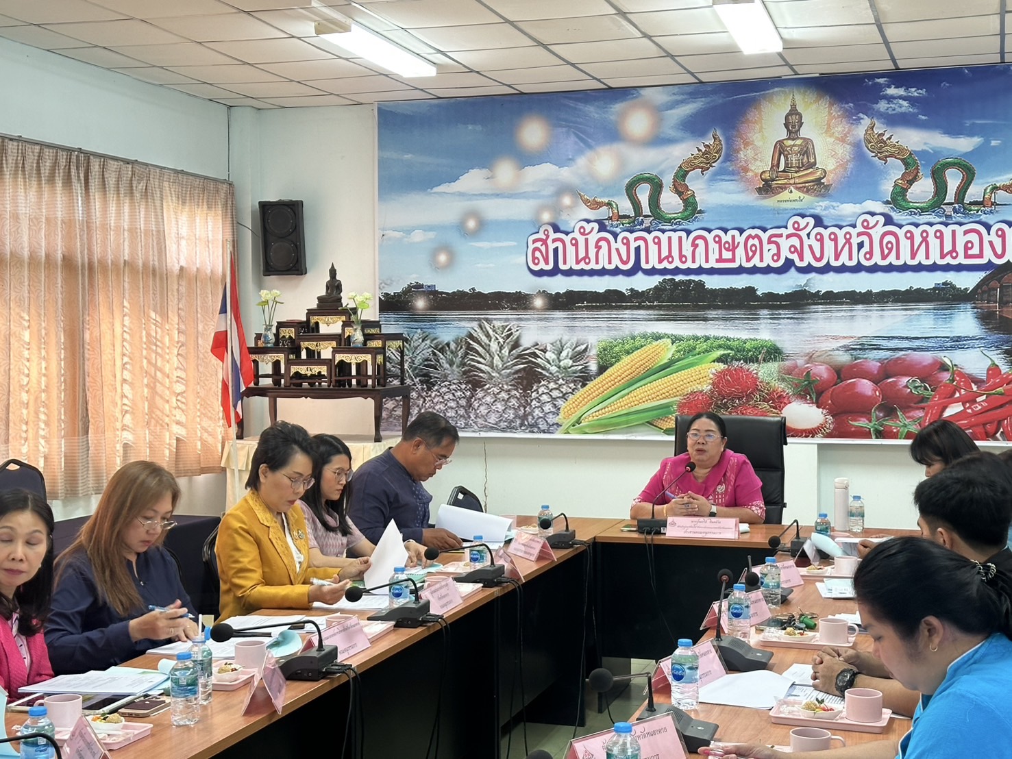 พช.หนองคาย ร่วมประชุมคณะอนุกรรมการส่งเสริมวิสาหกิจชุมชนจังหวัดหนองคาย ครั้งที่ 1 ประจำปี 2568