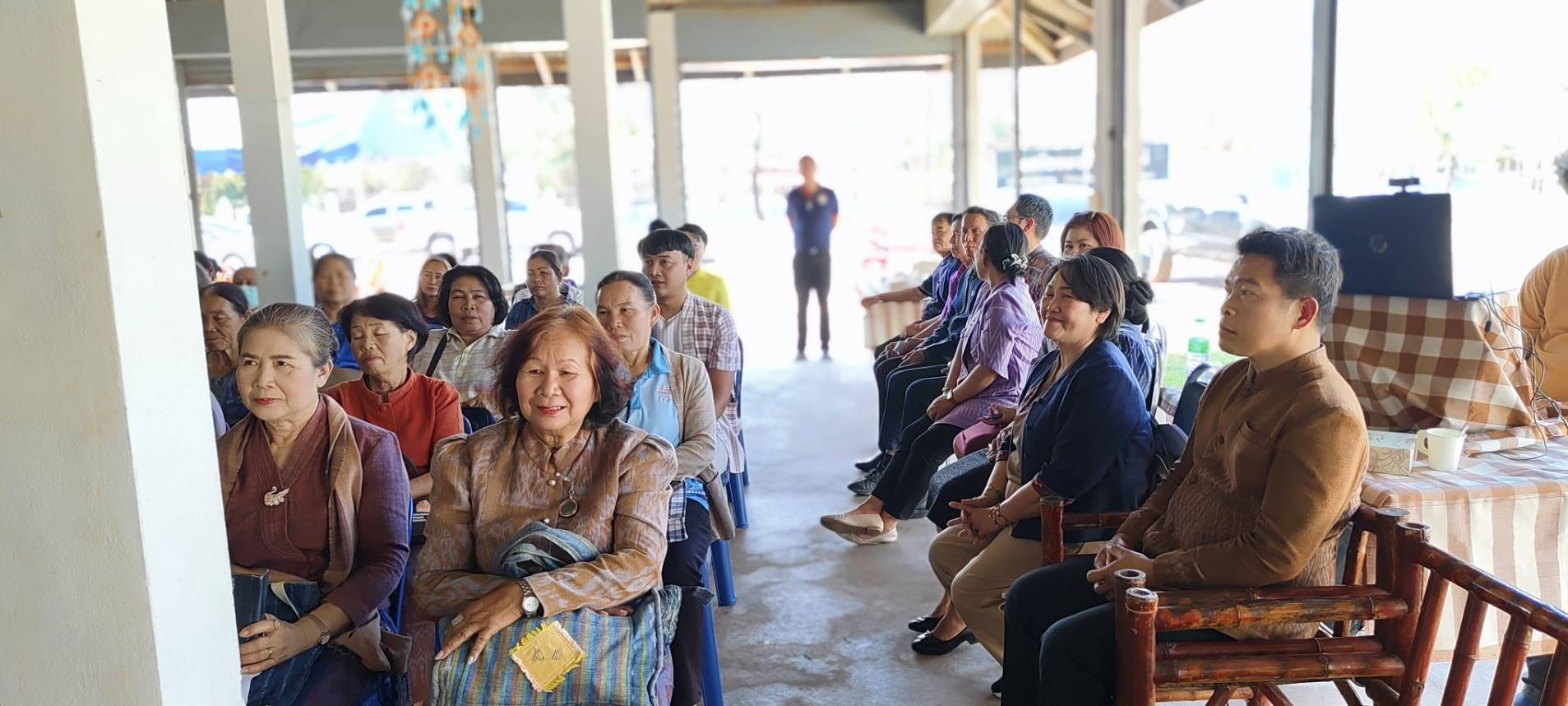 พช.หนองคาย เดินหน้าขับเคลื่อนโครงการสืบสานภูมิปัญญา พัฒนาเศรษฐกิจฐานรากสู่ความยั่งยืน กิจกรรมที่ 1 สืบสานภูมิปัญญาผ้าพื้นถิ่น “พญานาคา” สู่ความยั่งยืน (วันที่ 1)