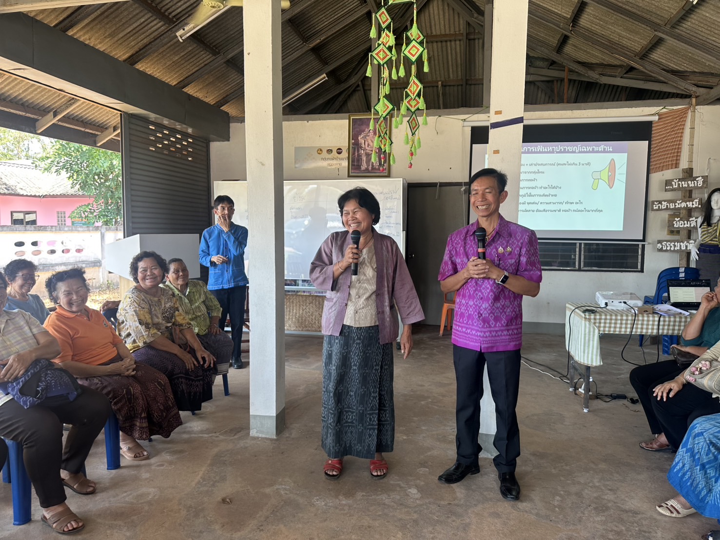 พช.หนองคาย เดินหน้าขับเคลื่อนโครงการสืบสานภูมิปัญญา พัฒนาเศรษฐกิจฐานรากสู่ความยั่งยืน กิจกรรมที่ 1 สืบสานภูมิปัญญาผ้าพื้นถิ่น “พญานาคา” สู่ความยั่งยืน (วันที่ 1)