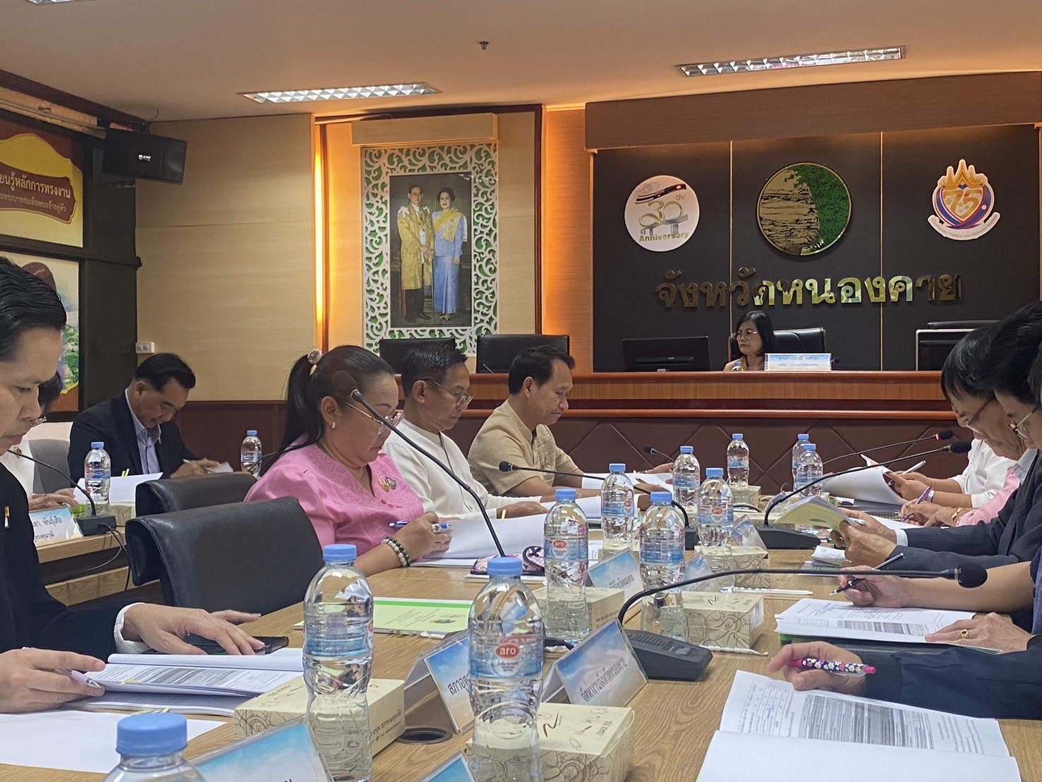 พช.หนองคาย ร่วมประชุมคณะอนุกรรมการพัฒนาแรงงานและประสานงานการฝึกอาชีพจังหวัดหนองคาย (กพร.ปจ.นค.) ครั้งที่ 1/2568