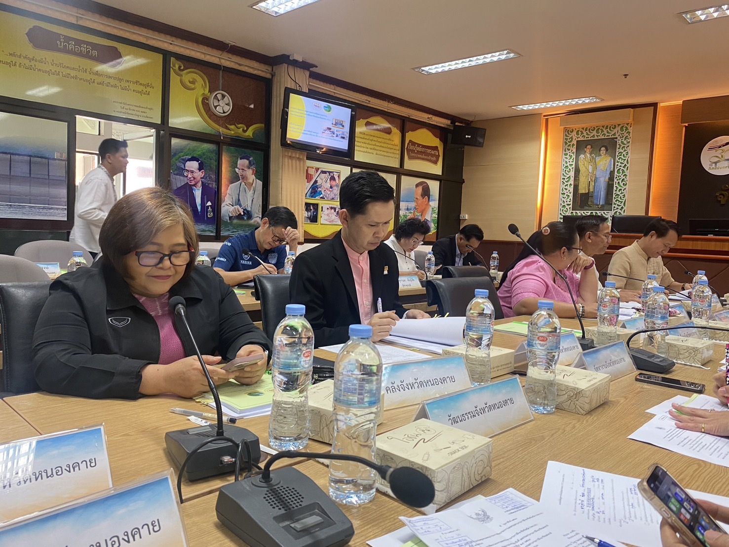 พช.หนองคาย ร่วมประชุมคณะอนุกรรมการพัฒนาแรงงานและประสานงานการฝึกอาชีพจังหวัดหนองคาย (กพร.ปจ.นค.) ครั้งที่ 1/2568