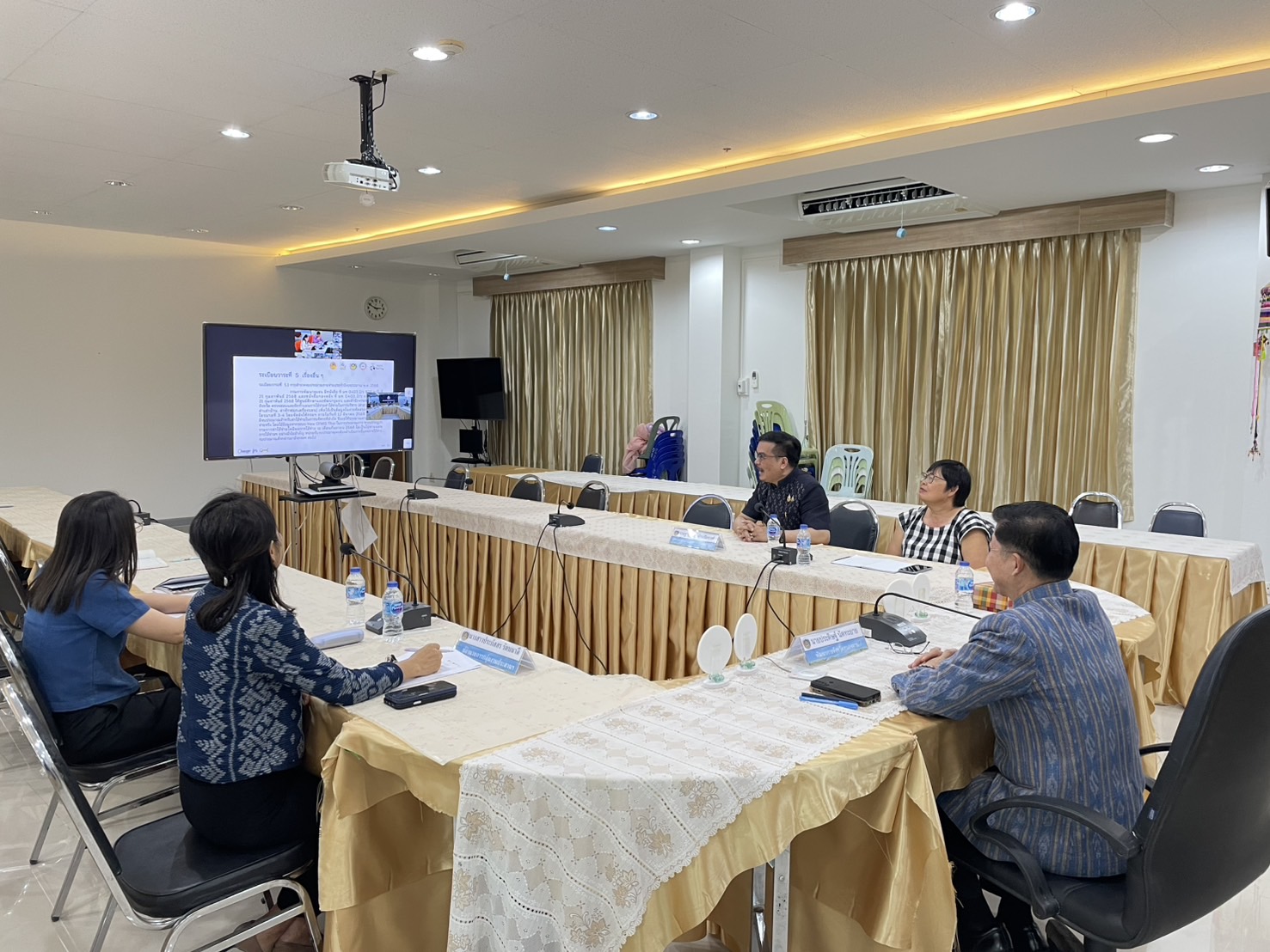 พช.หนองคาย ร่วมประชุมคณะกรรมการติดตามเร่งรัดการใช้จ่ายงบประมาณรายจ่าย ประจำปีงบประมาณ พ.ศ. 2568 ของกรมการพัฒนาชุมชน ครั้งที่ 3/2568 ผ่านระบบวีดิทัศน์ทางไกล (video conference)