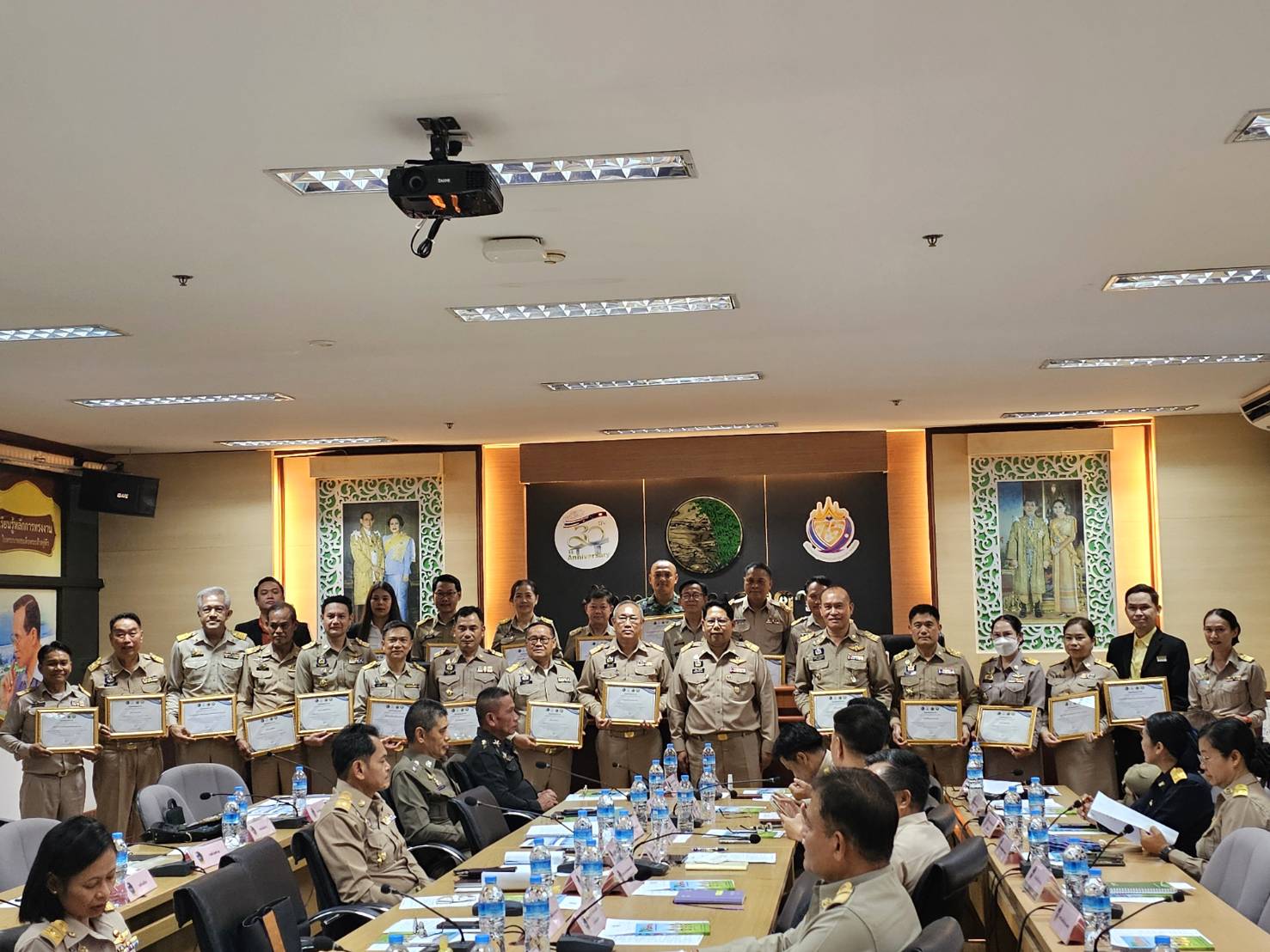 พช.หนองคาย ร่วมการประชุมคณะกรมการจังหวัดและหัวหน้าส่วนราชการประจำจังหวัด ครั้งที่ 3/2568