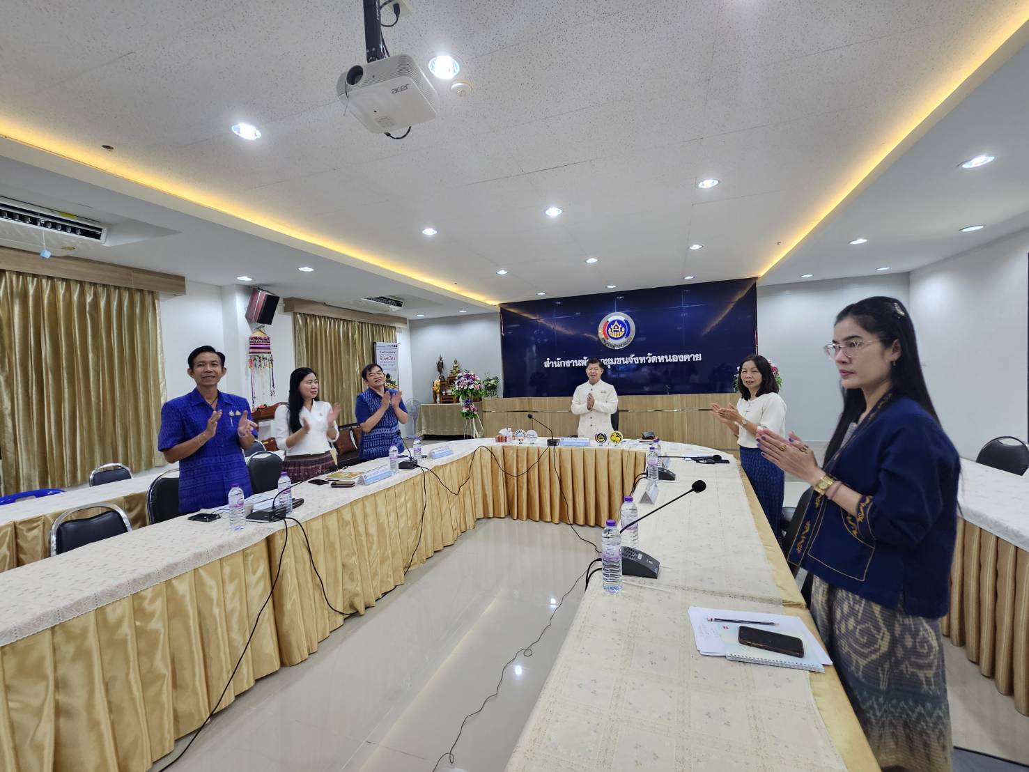 พช.หนองคาย ร่วมการประชุมกรมการพัฒนาชุมชน ครั้งที่ 3/2568 ผ่านระบบวิดีทัศน์ทางไกล (Video Conference)