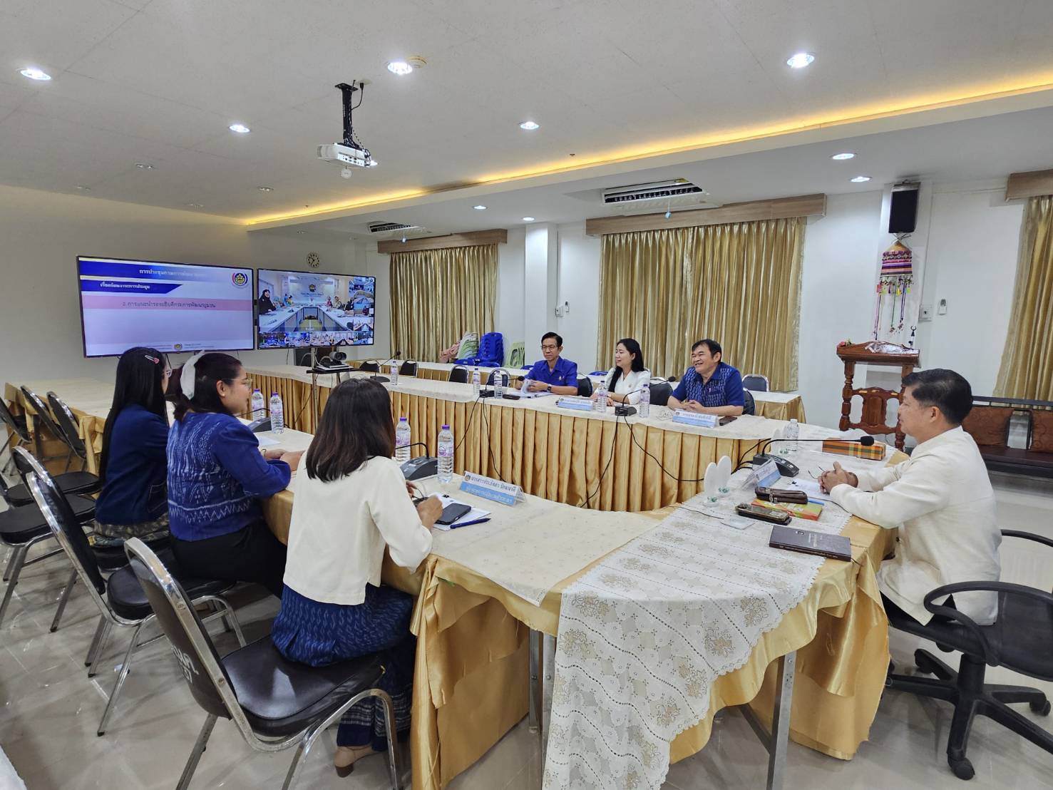 พช.หนองคาย ร่วมการประชุมกรมการพัฒนาชุมชน ครั้งที่ 3/2568 ผ่านระบบวิดีทัศน์ทางไกล (Video Conference)