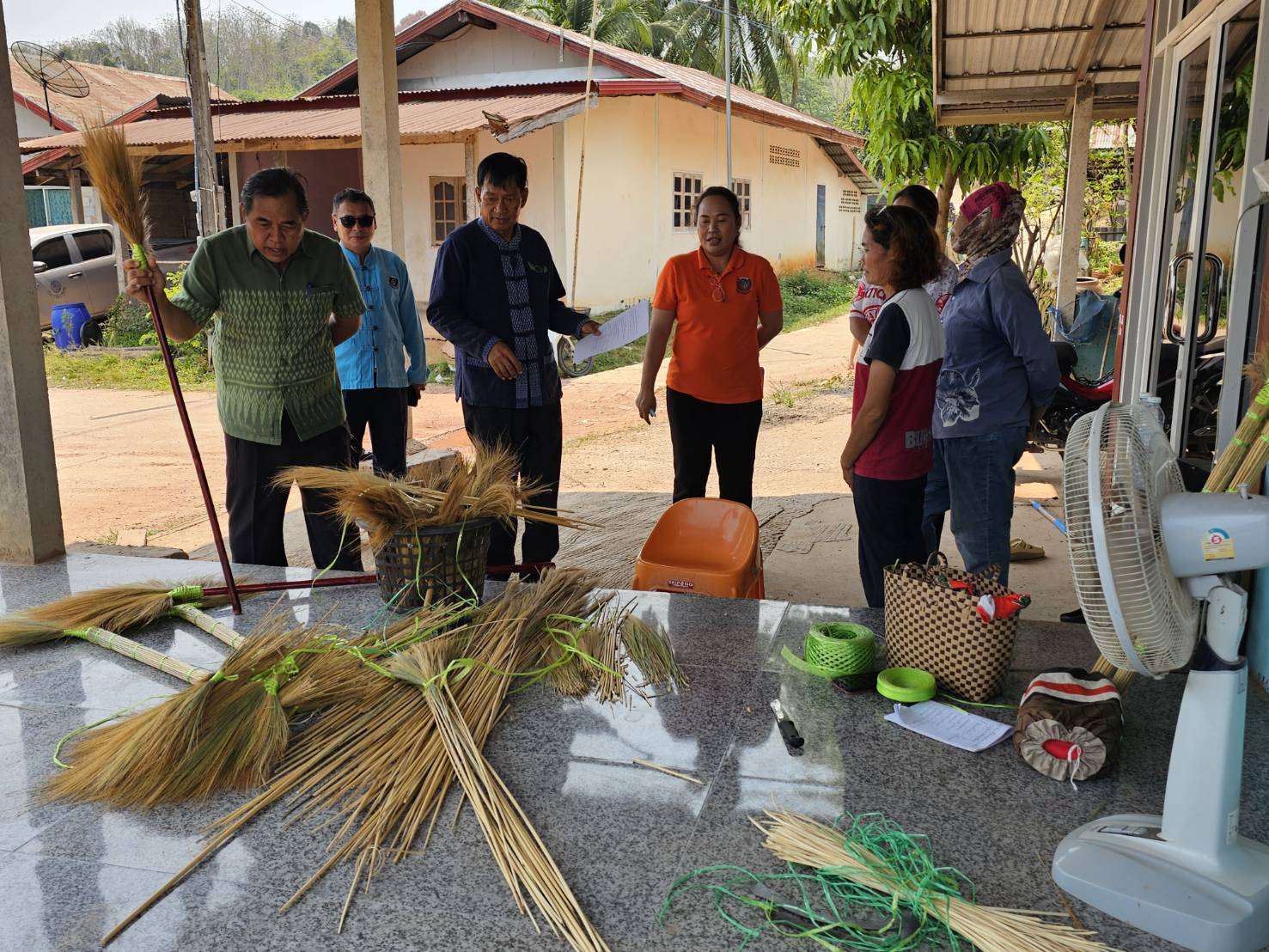 กองทุนฯ สตรี หนองคาย ลงพื้นที่ประเมินกลั่นกรองโครงการเงินทุนหมุนเวียน อำเภอสังคม