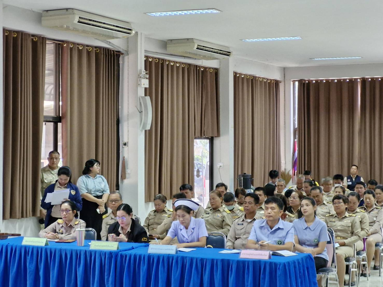 พช.หนองคาย ร่วมประชุมติดตามการดำเนินงานตามแผนปฏิบัติการสกัดกั้นและปราบปรามยาเสพติด “Seal Stop Safe” ผนึกกำลัง อำเภอชายแดน พื้นที่จังหวัดหนองคาย