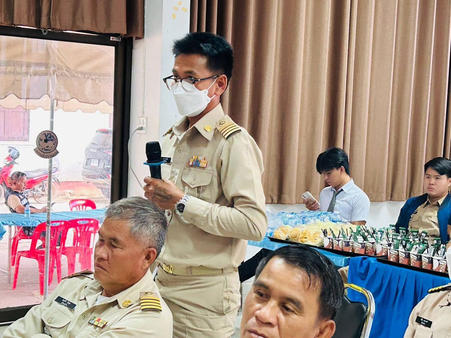 พช.หนองคาย ร่วมประชุมติดตามการดำเนินงานตามแผนปฏิบัติการสกัดกั้นและปราบปรามยาเสพติด “Seal Stop Safe” ผนึกกำลัง อำเภอชายแดน พื้นที่จังหวัดหนองคาย