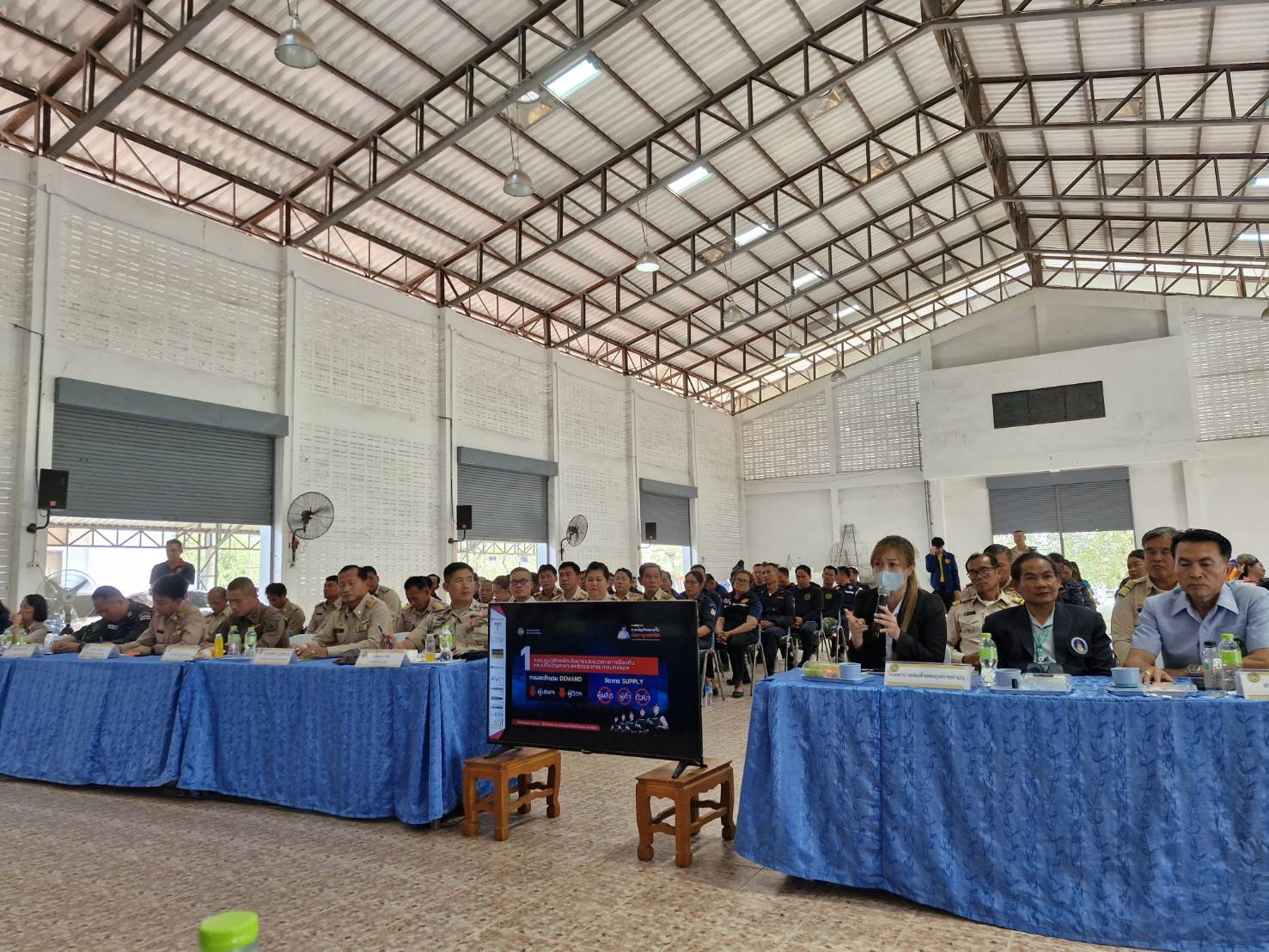พช.หนองคาย ร่วมประชุมติดตามการดำเนินงานตามแผนปฏิบัติการสกัดกั้นและปราบปรามยาเสพติด “Seal Stop Safe” ผนึกกำลัง อำเภอชายแดน พื้นที่จังหวัดหนองคาย