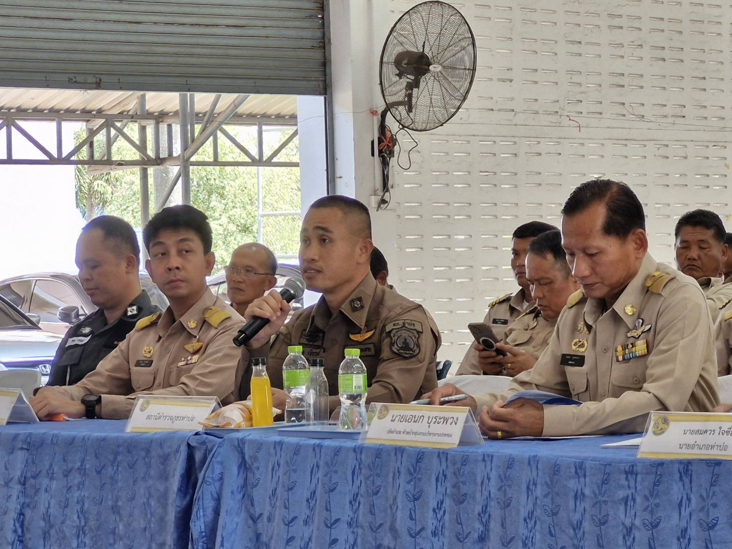 พช.หนองคาย ร่วมประชุมติดตามการดำเนินงานตามแผนปฏิบัติการสกัดกั้นและปราบปรามยาเสพติด “Seal Stop Safe” ผนึกกำลัง อำเภอชายแดน พื้นที่จังหวัดหนองคาย