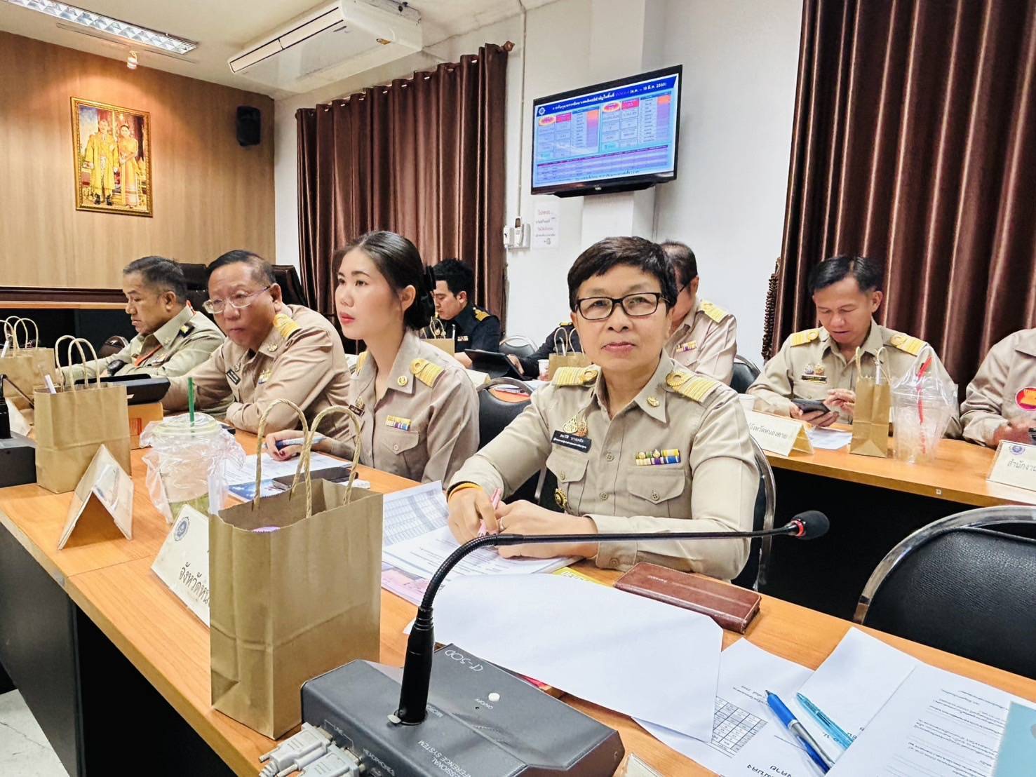 พช.หนองคาย ร่วมประชุมคณะกรรมการศูนย์อำนวยการป้องกันและปราบปรามยาเสพติดจังหวัดหนองคาย ครั้งที่ 3/2568