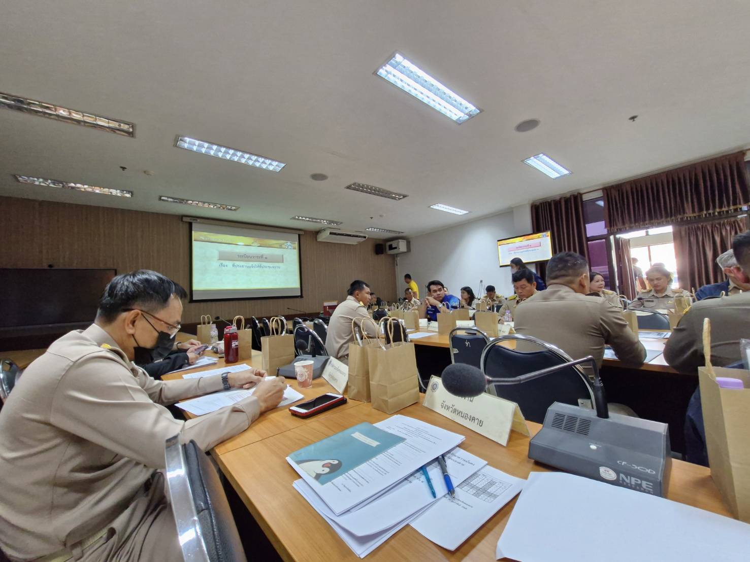 พช.หนองคาย ร่วมประชุมคณะกรรมการศูนย์อำนวยการป้องกันและปราบปรามยาเสพติดจังหวัดหนองคาย ครั้งที่ 3/2568