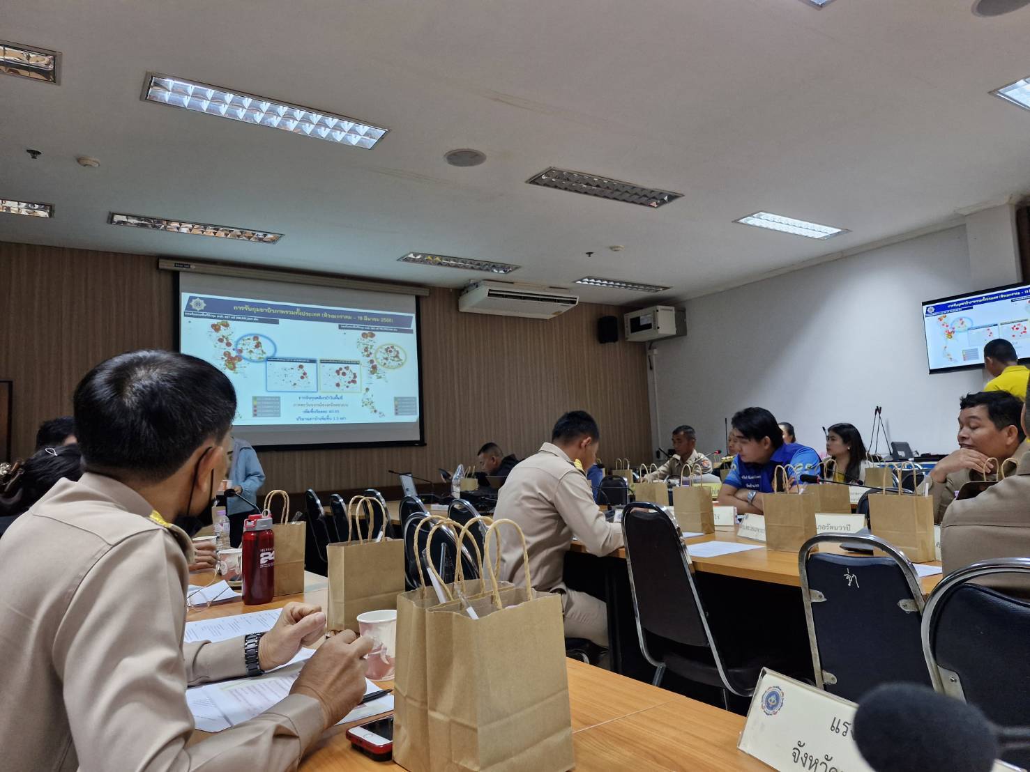 พช.หนองคาย ร่วมประชุมคณะกรรมการศูนย์อำนวยการป้องกันและปราบปรามยาเสพติดจังหวัดหนองคาย ครั้งที่ 3/2568