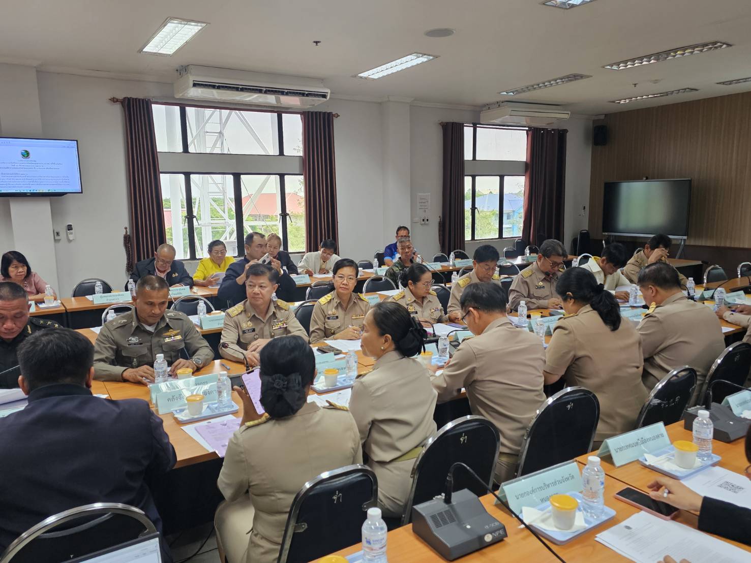 พช.หนองคาย ร่วมประชุมคณะกรรมการบริหารงานจังหวัดแบบบูรณาการจังหวัดหนองคาย (ก.บ.จ.นค.) ครั้งที่ 2/2568