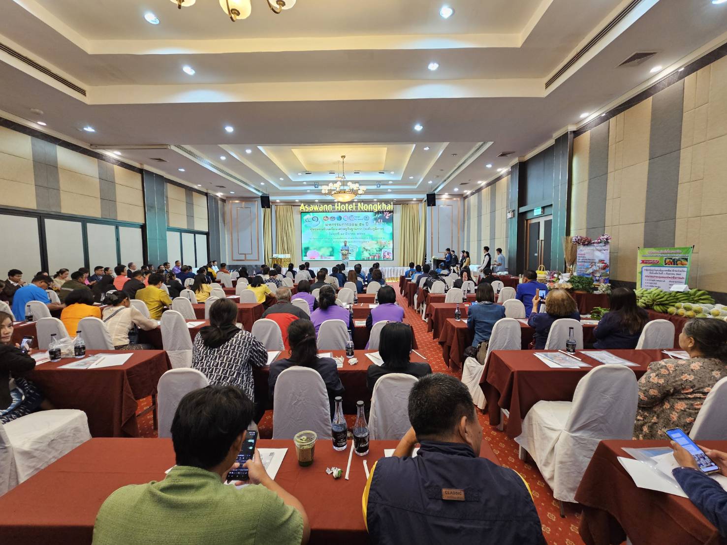 พช.หนองคาย จัดกิจกรรม มหกรรมการออม 51 ปี ทุนชุมชนขับเคลื่อนเศรษฐกิจฐานราก (ระดับภูมิภาค) ขับเคลื่อนทุนชุมชนสู่ความยั่งยืน