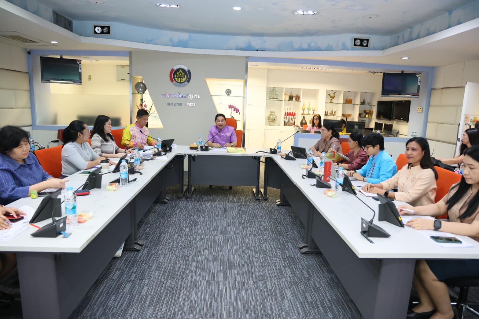 พช.หนองคาย ร่วมประชุมคณะกรรมการติดตามเร่งรัดการใช้จ่ายงบประมาณรายจ่าย ประจำปีงบประมาณ พ.ศ. 2568 ของกรมการพัฒนาชุมชน ครั้งที่ 4/2568 ผ่านระบบวีดิทัศน์ทางไกล (video conference)