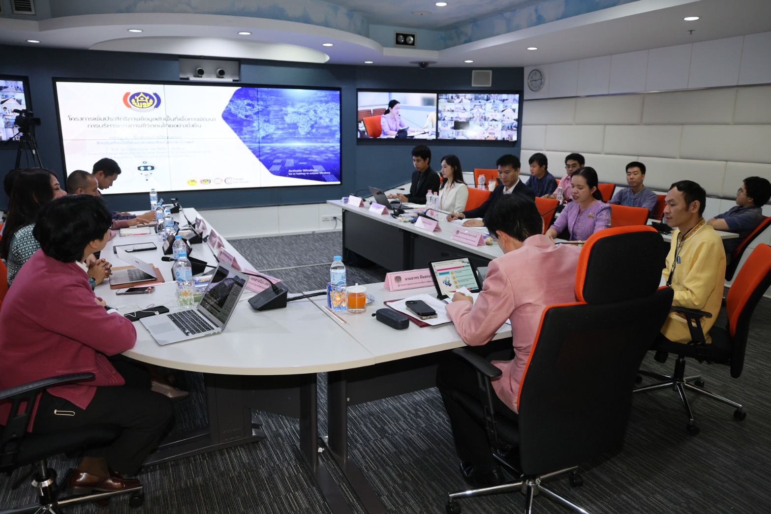 พช.หนองคาย ร่วมการฝึกอบรมโครงการเพิ่มประสิทธิภาพข้อมูลเชิงพื้นที่เพื่อการพัฒนาการบริหารคุณภาพชีวิตคนไทยอย่างยั่งยืน